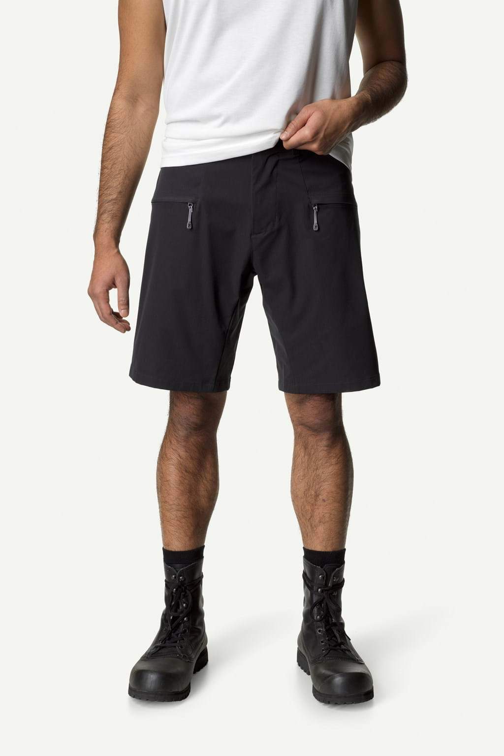 Houdini Men's Daybreak Shorts - Circular production, True Black / S