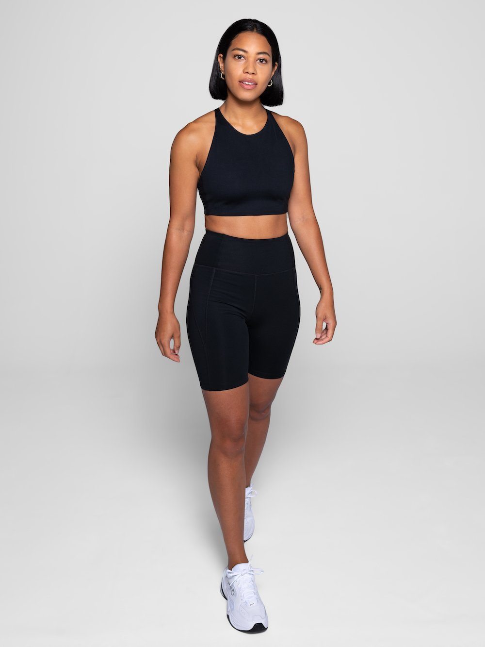 Bike Shorts - Made from recycled plastic bottles, Black / XXXL