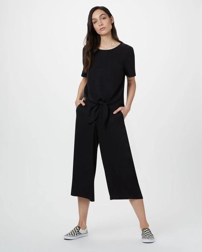 Tentree Women's Laurel Pant, Meteorite Black / S