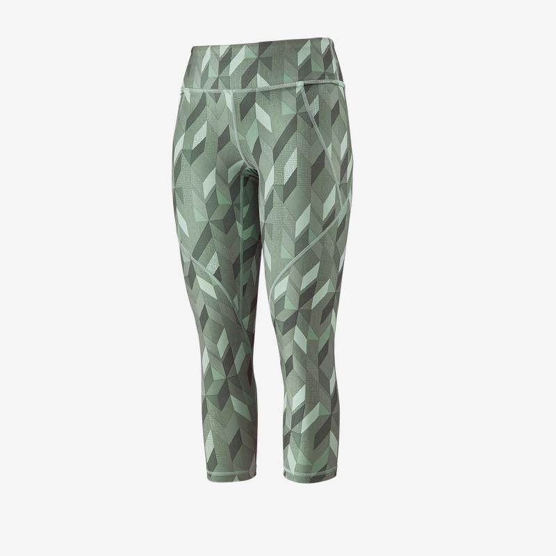 Patagonia Women's Centered Crops, Fast Quilt: Gypsum Green / M