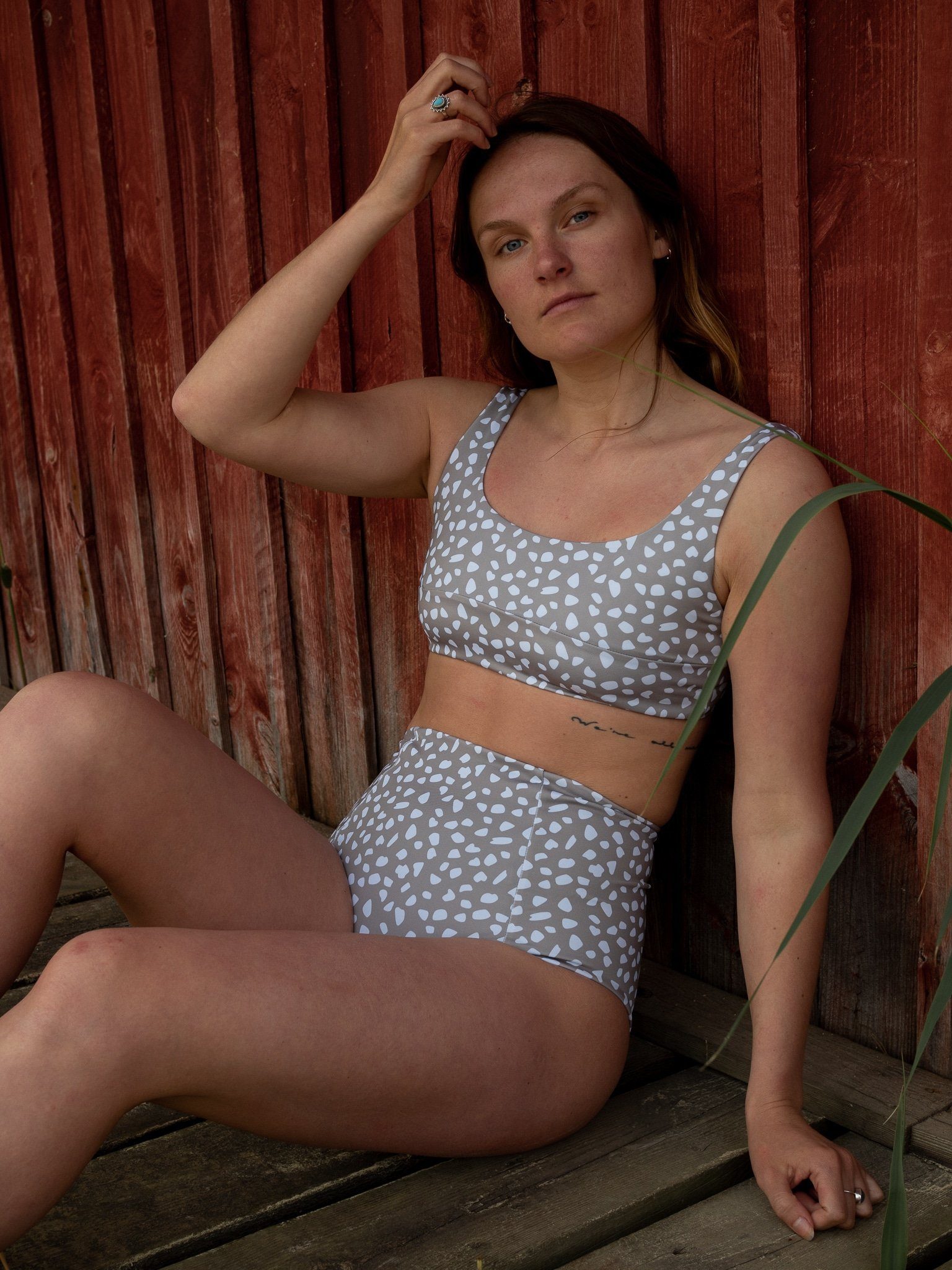 Lilja the Label Hiekka Crop Top, Hiekka / XS