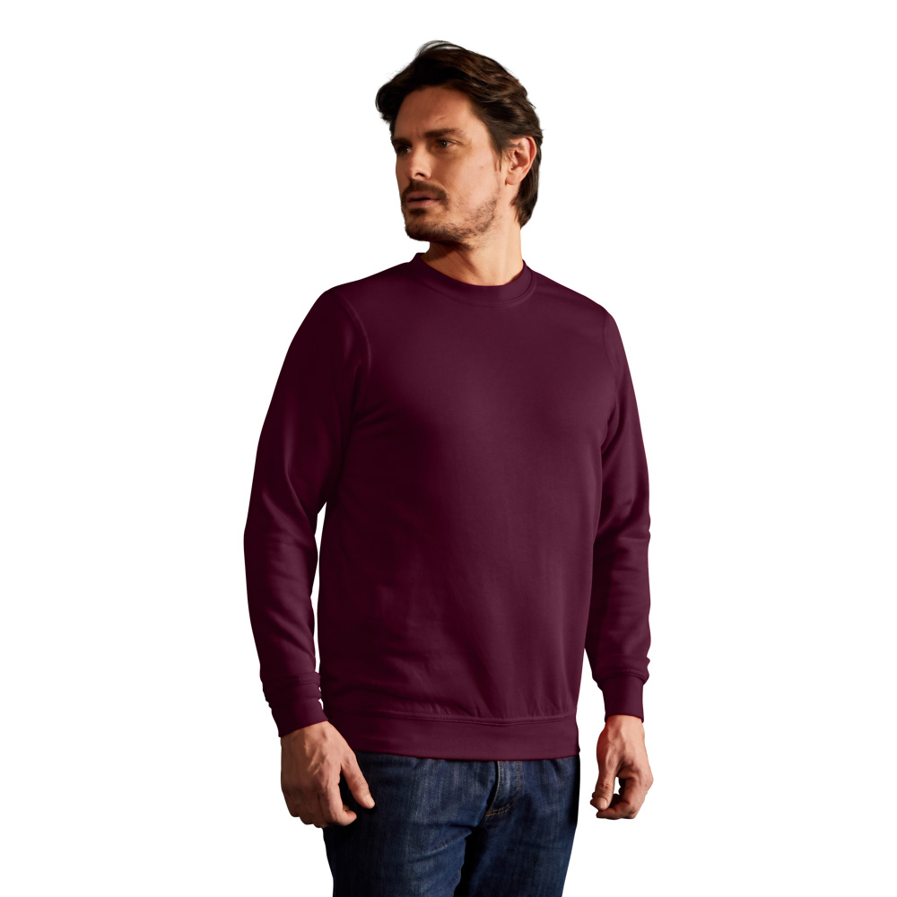 Sweatshirt 80-20 Herren, Burgund, L