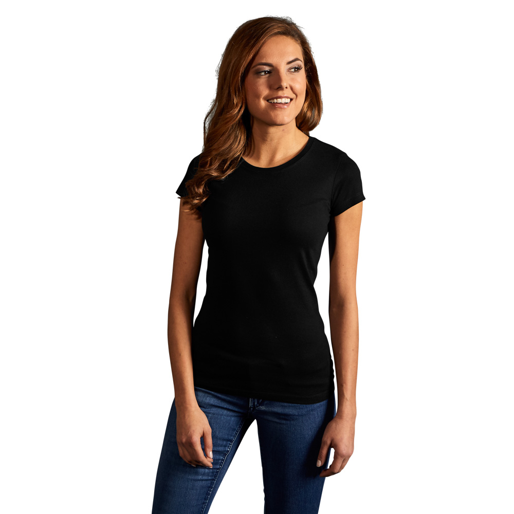 Bio T-Shirt Damen, Schwarz, XL