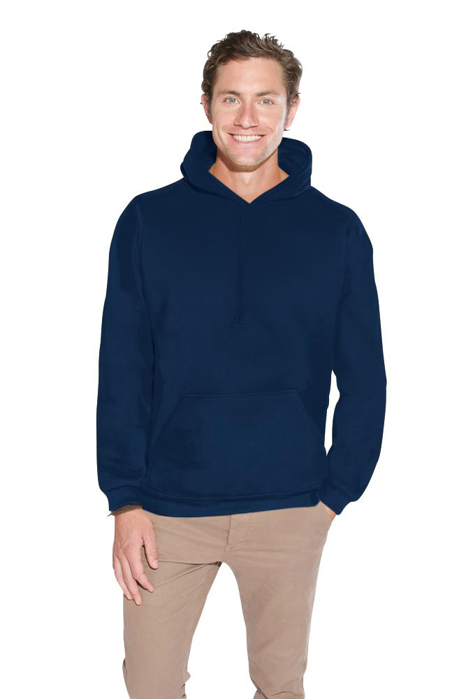 Baumwoll Hoodie Herren Sale, Marineblau, XXL