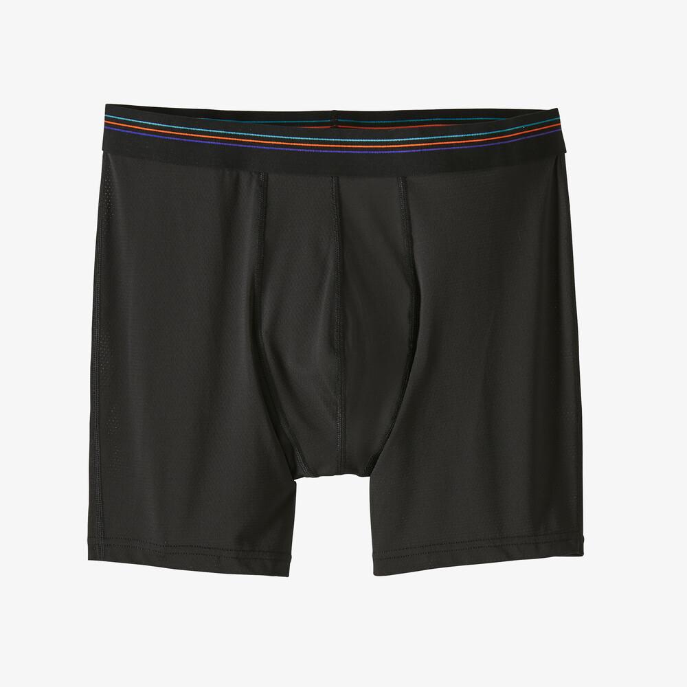 Patagonia Men's Sender Boxer Briefs - 6", Black / M