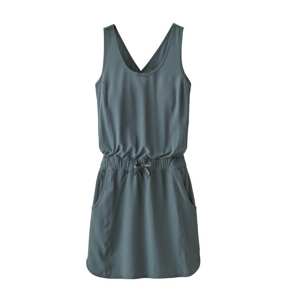 Patagonia Women's Fleetwith Dress - Recycled Polyester, Plume Grey / XS