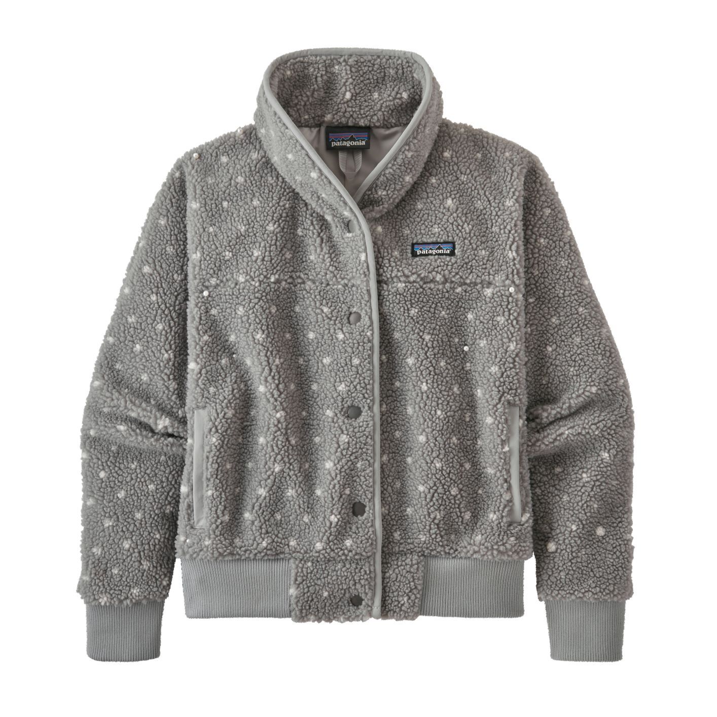 Patagonia Women's Snap Front Retro-X Jkt, Salt Grey / S