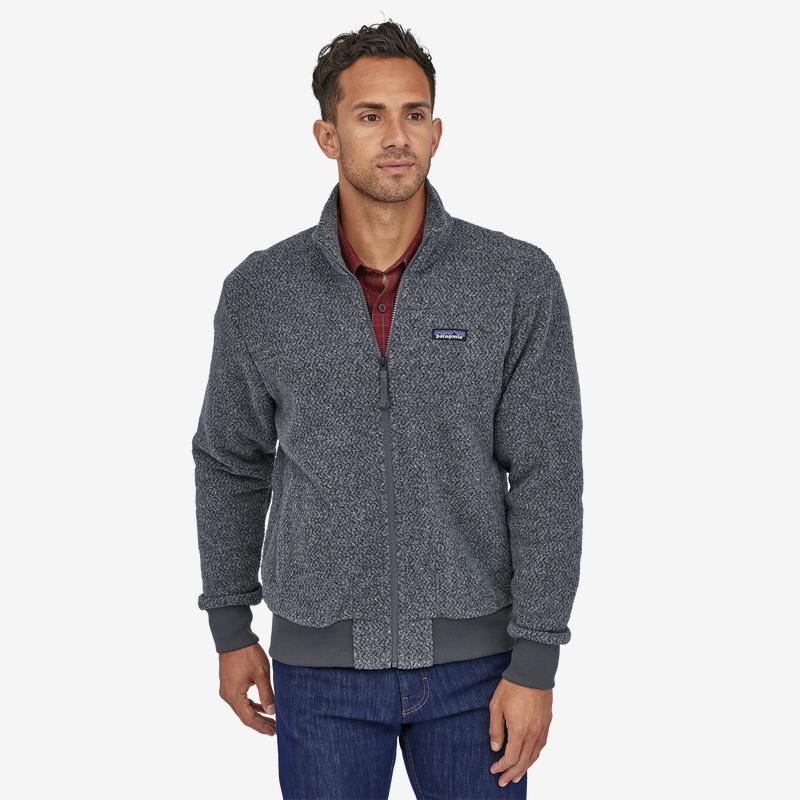Patagonia Men's Woolyester Fleece Jkt, Forge Grey / M