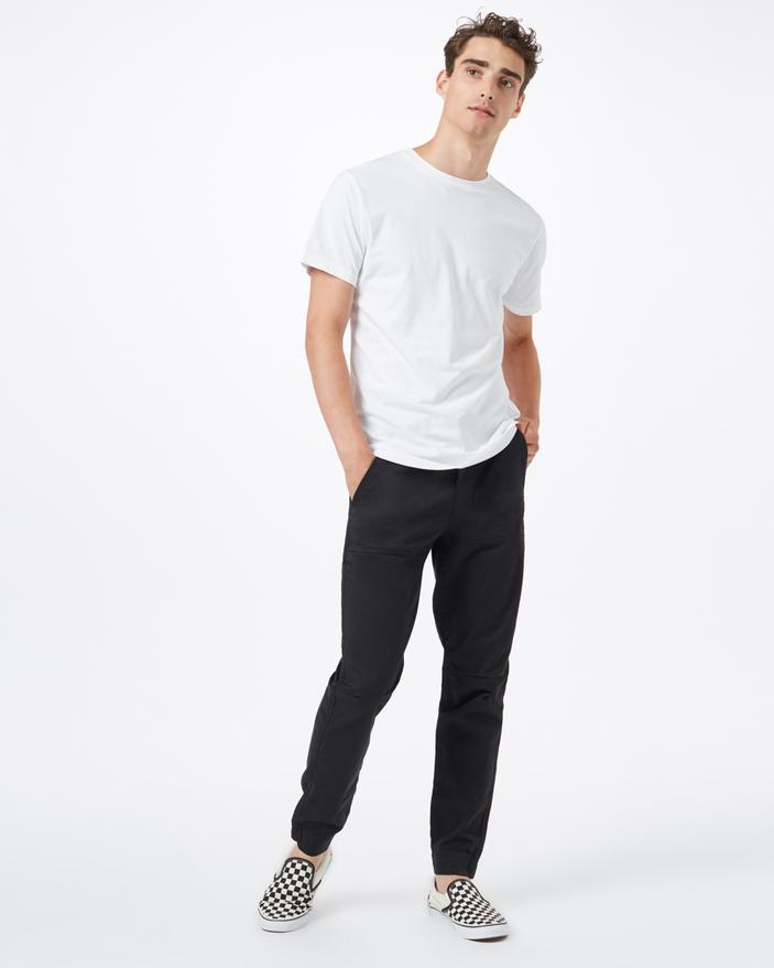 Tentree Men's Twill Everyday Jogger, Meteorite Black / 32