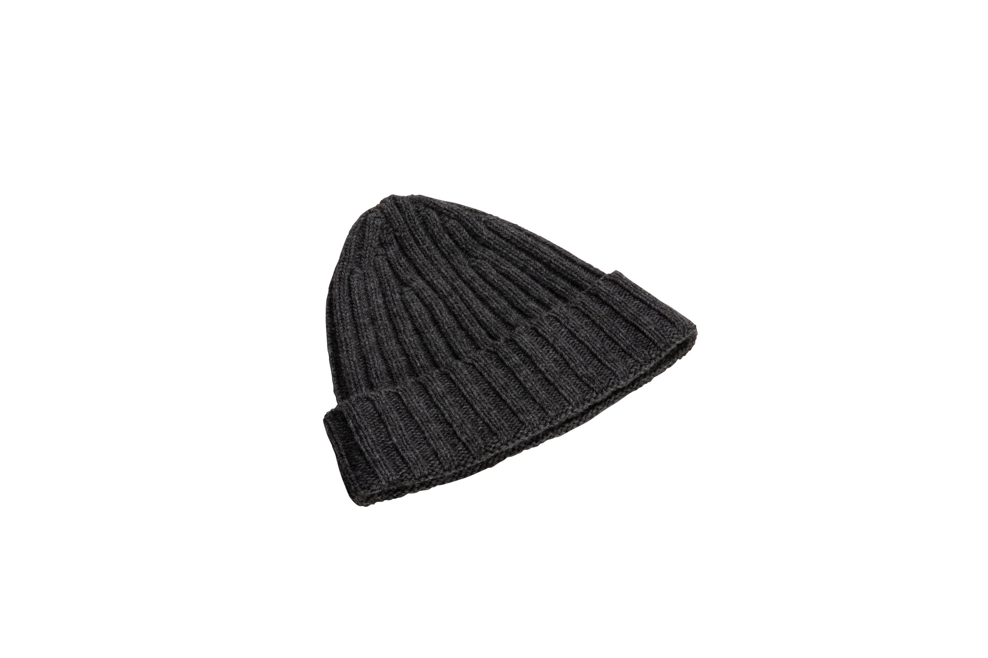 North Outdoor Viklo Beanie - 100% Merino Wool, Graphite Grey