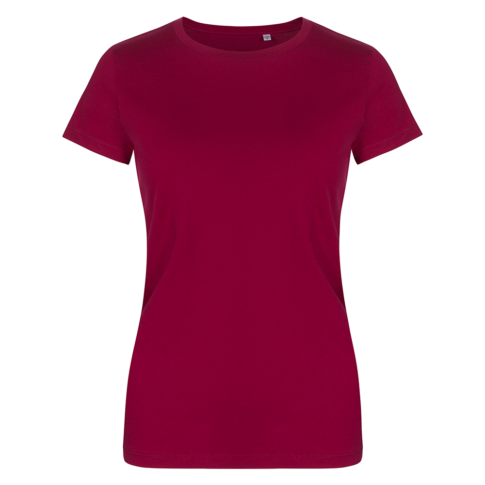 X.O Rundhals T-Shirt Plus Size Damen, Himbeere, XXL