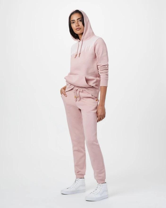 Tentree Women's Bamone Sweatpant, Quartz Pink Heather / S
