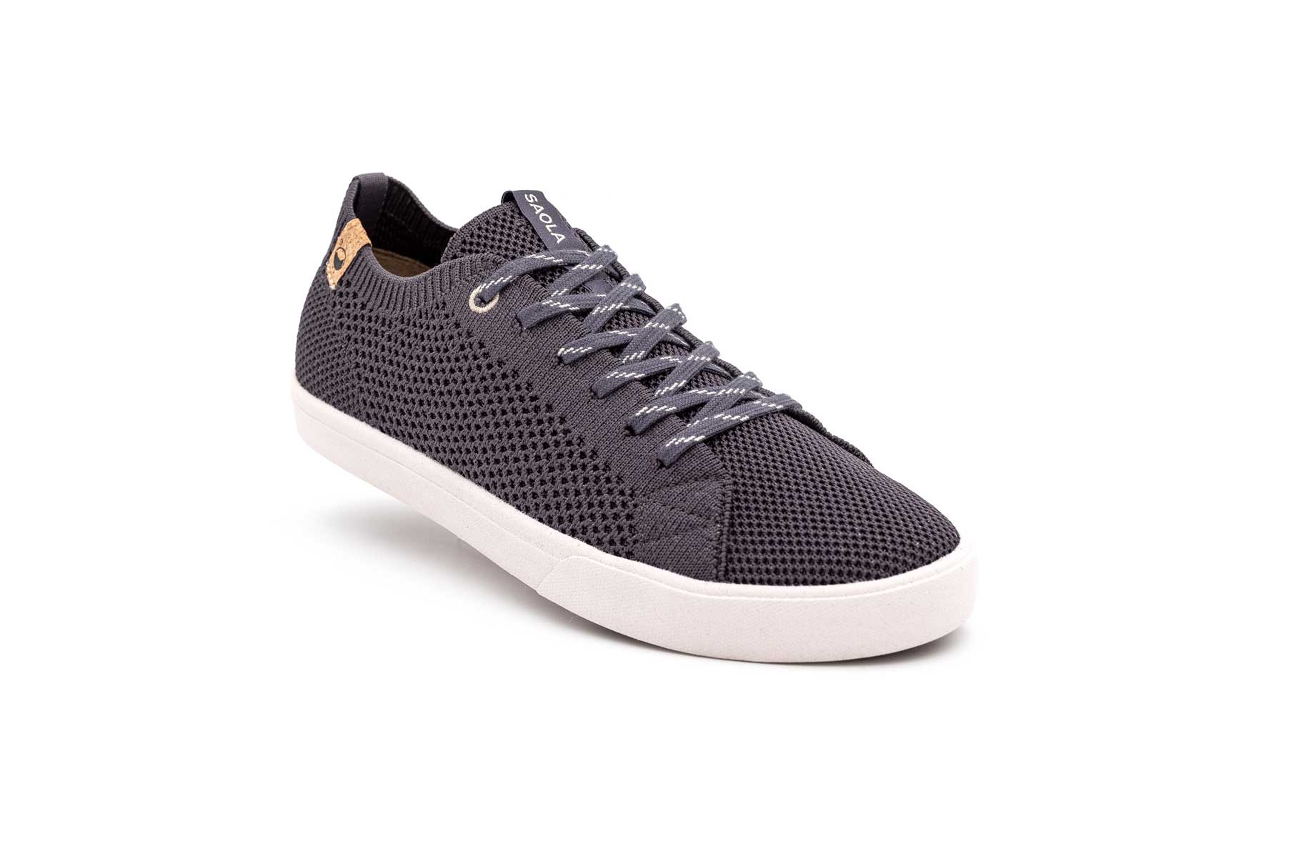 Saola Women's Cannon Knit - 100% vegan, Obsidian / 37