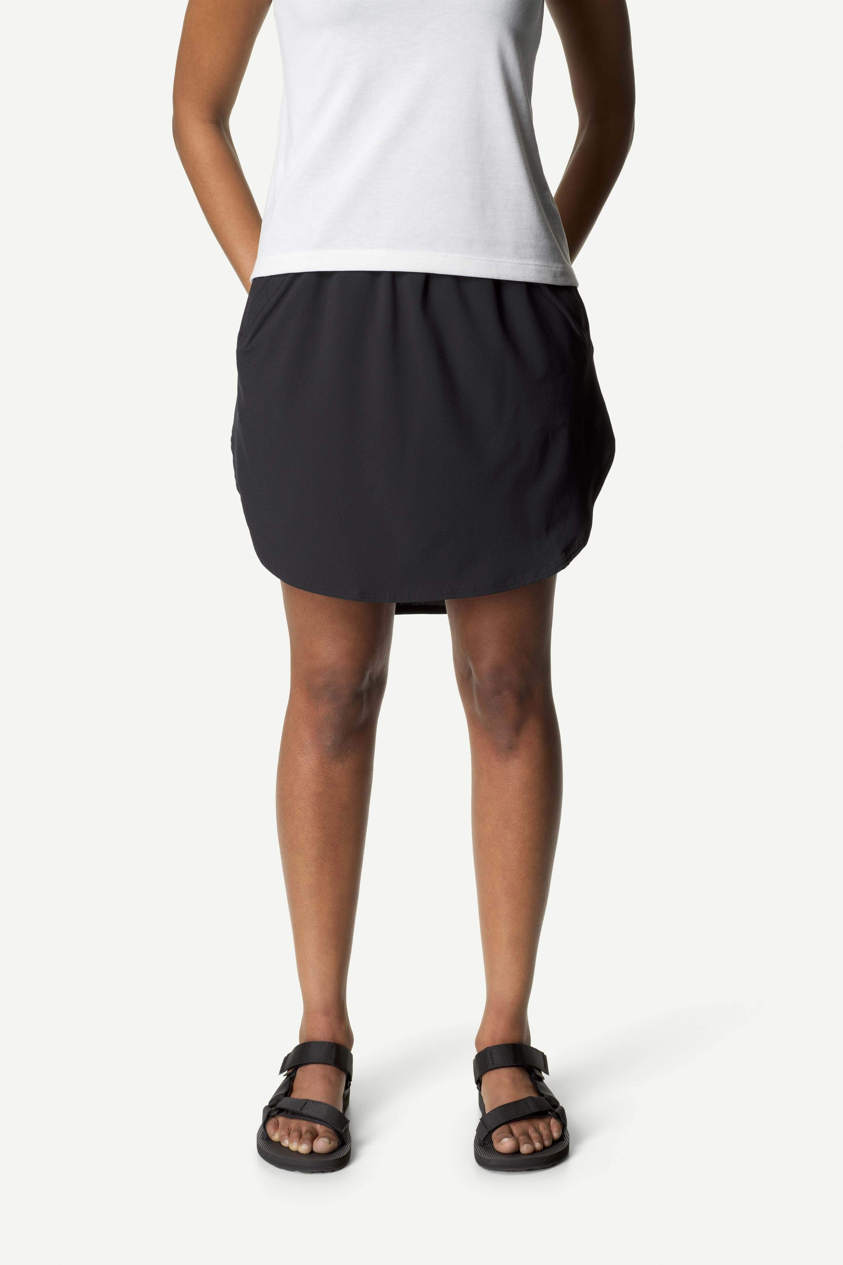 Houdini Women's Duffy Skirt, True Black / L