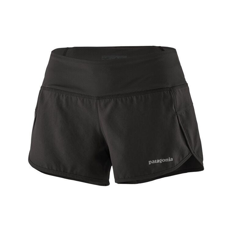 Patagonia Women's Strider Pro Running Shorts - 3 1/2", Black / S