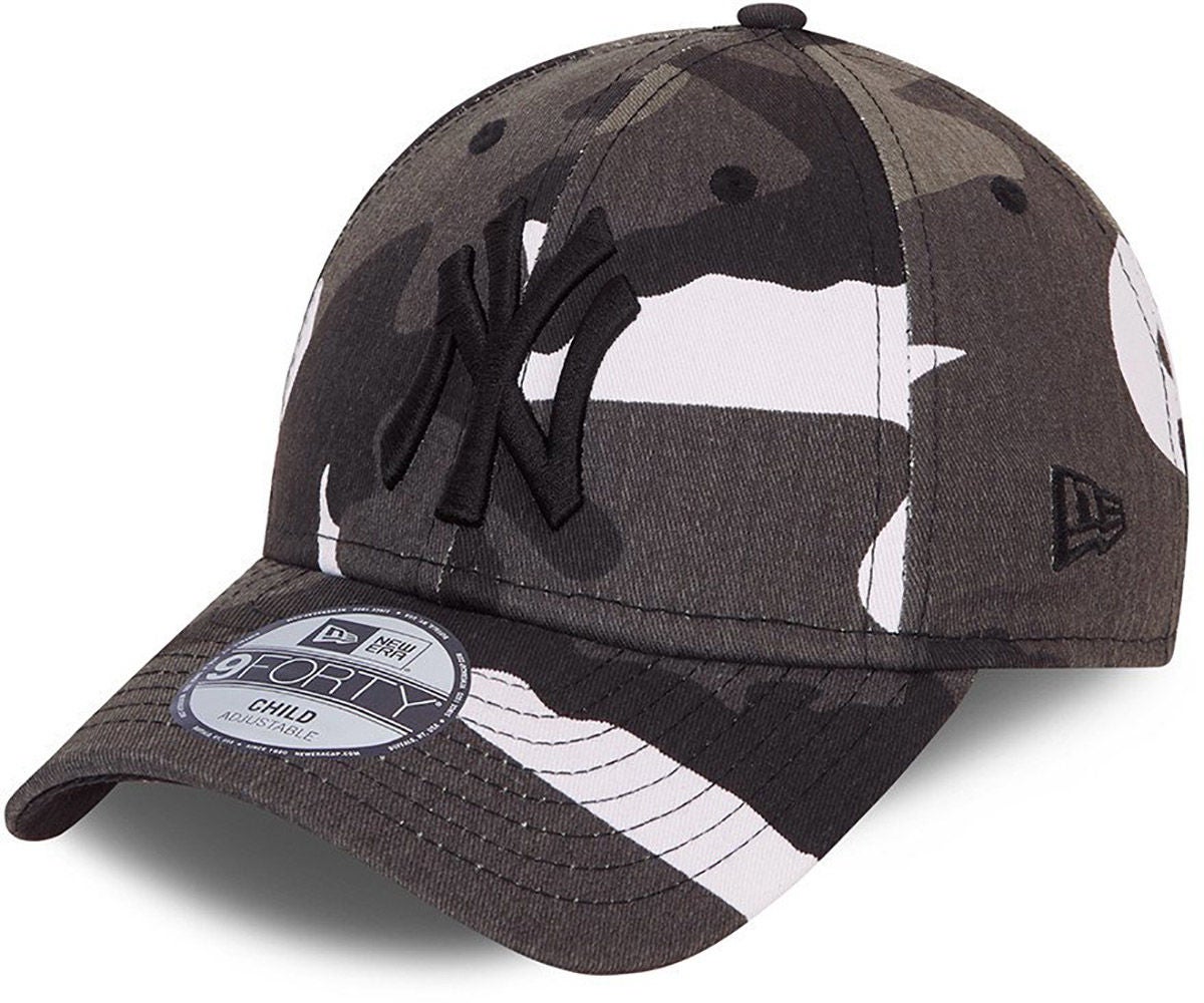New Era NYY Camo Pack 9Forty Kappe, Uppright Yellow, 4-6 Jahre