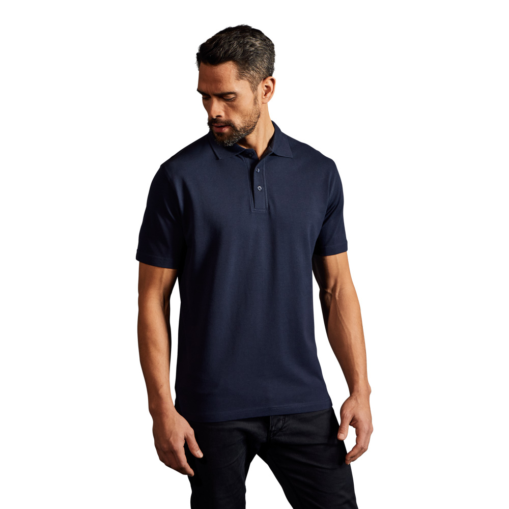 Superior Poloshirt Herren, Marineblau, L