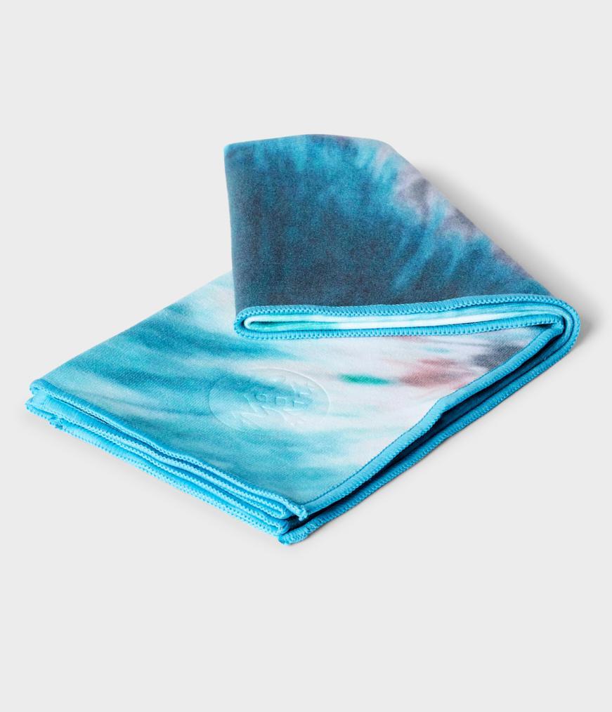 Manduka Equa Hand Yoga Towel, Eclipse Dye Caribbean