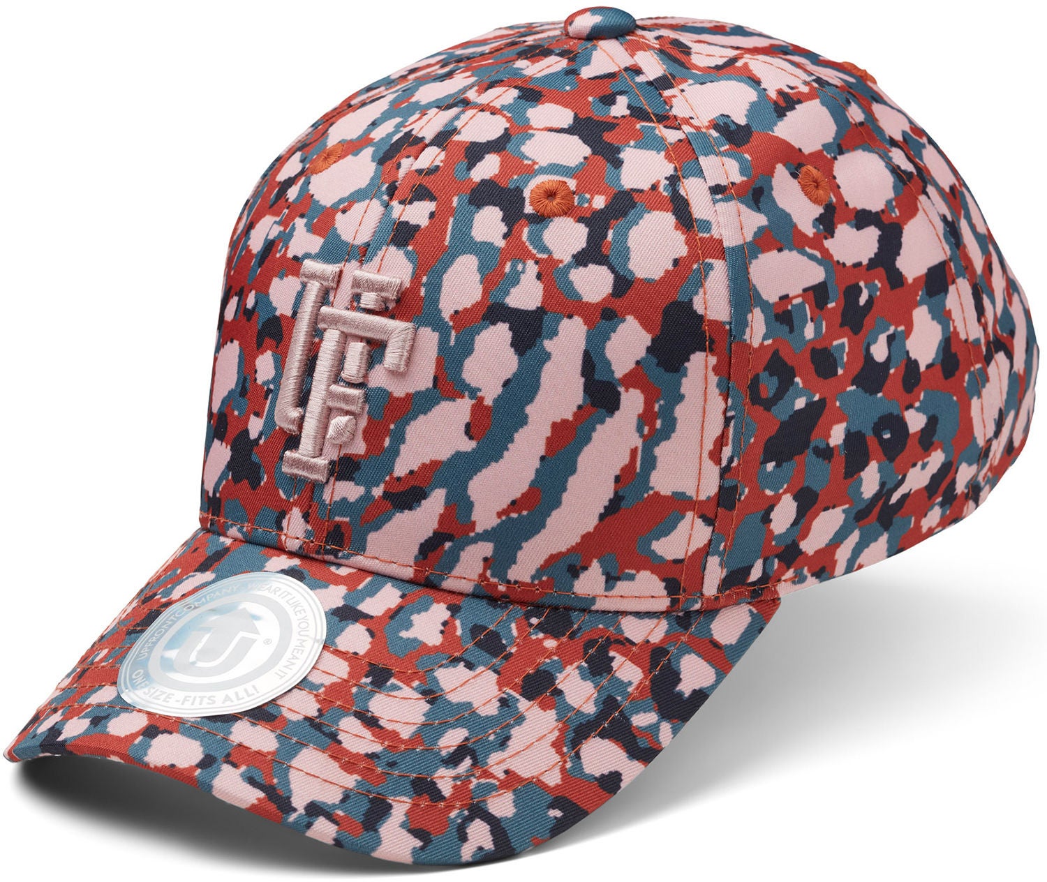 UpFront Spinback Youth Printed Baseball, Light Pink