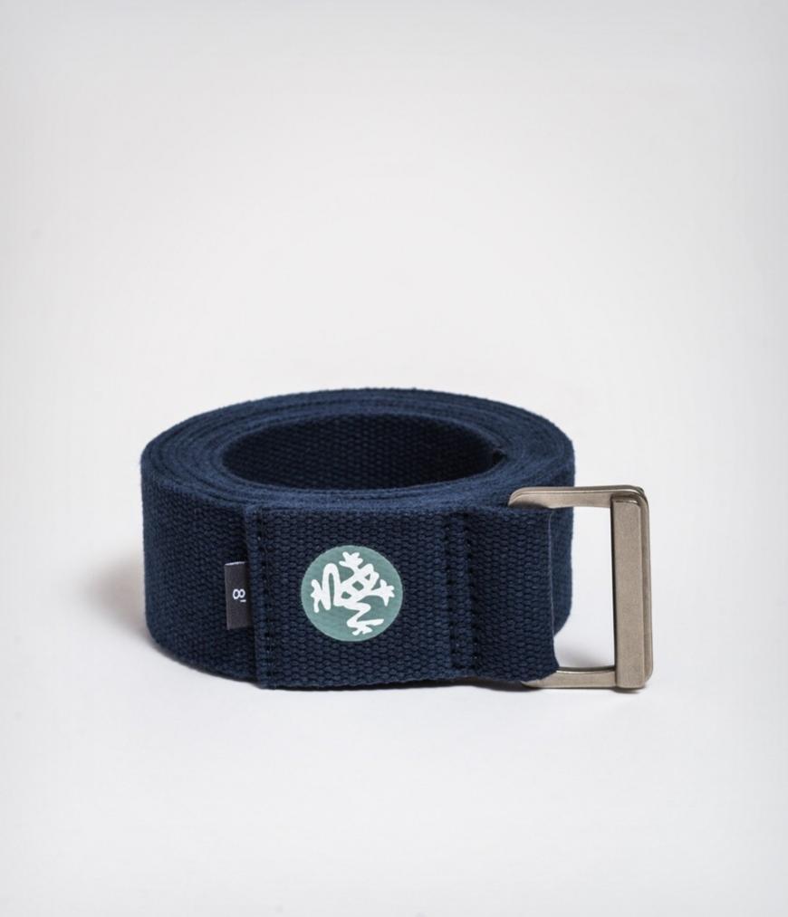 Manduka Align yoga strap, Midnight / 8'