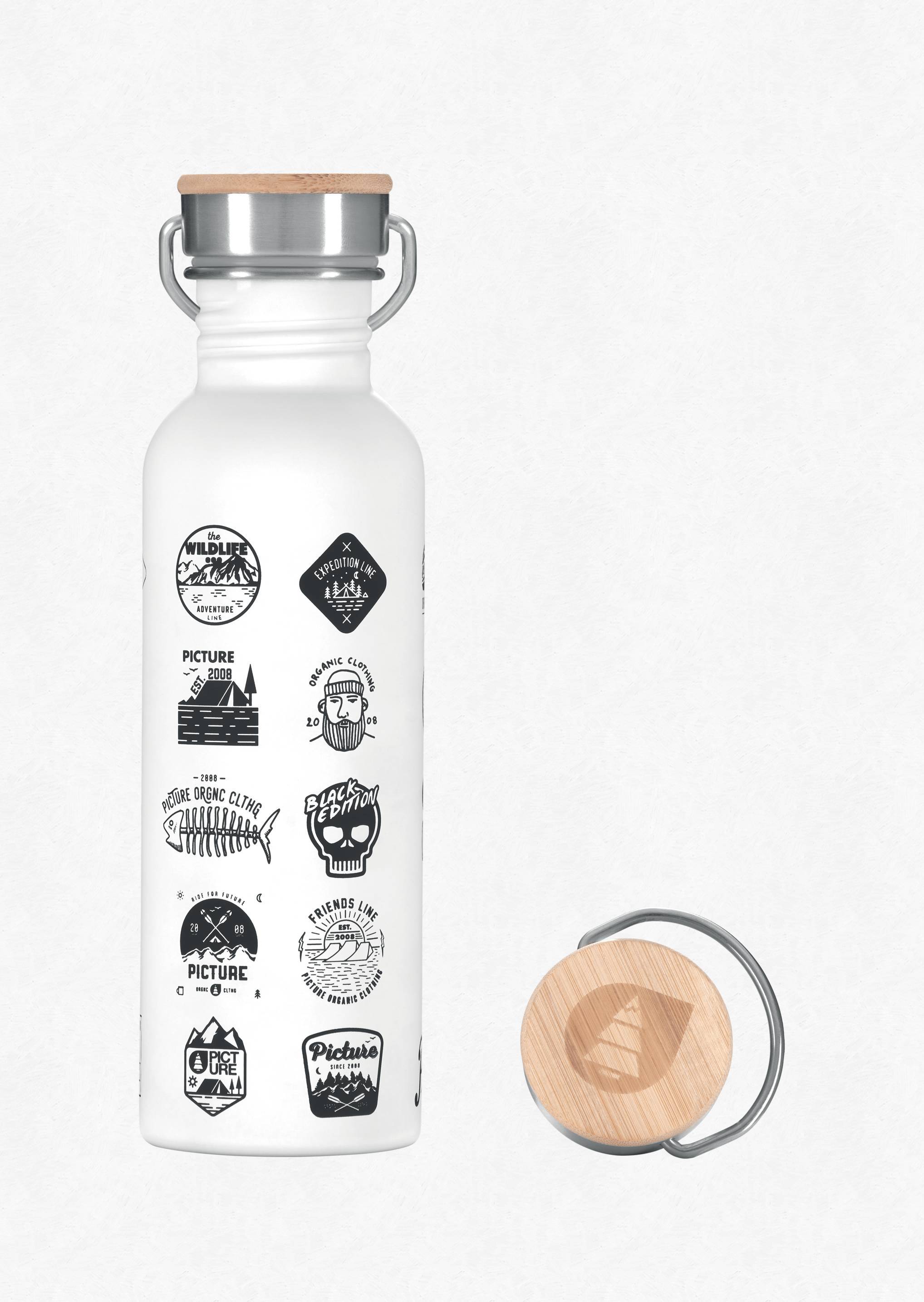 Picture Organic Hampton Bottle, White