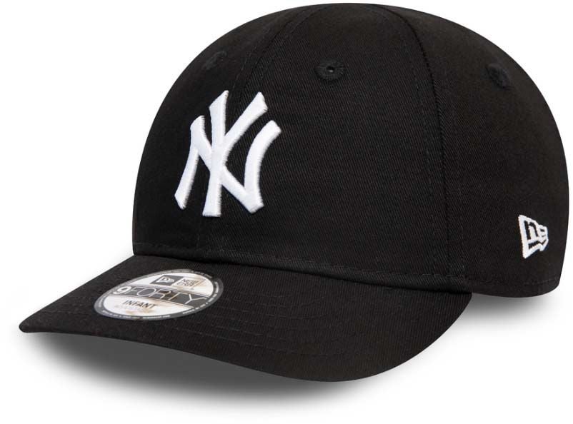New Era NYY League Essential Infant 940 Kappe, Black White, 0-2 Jahre