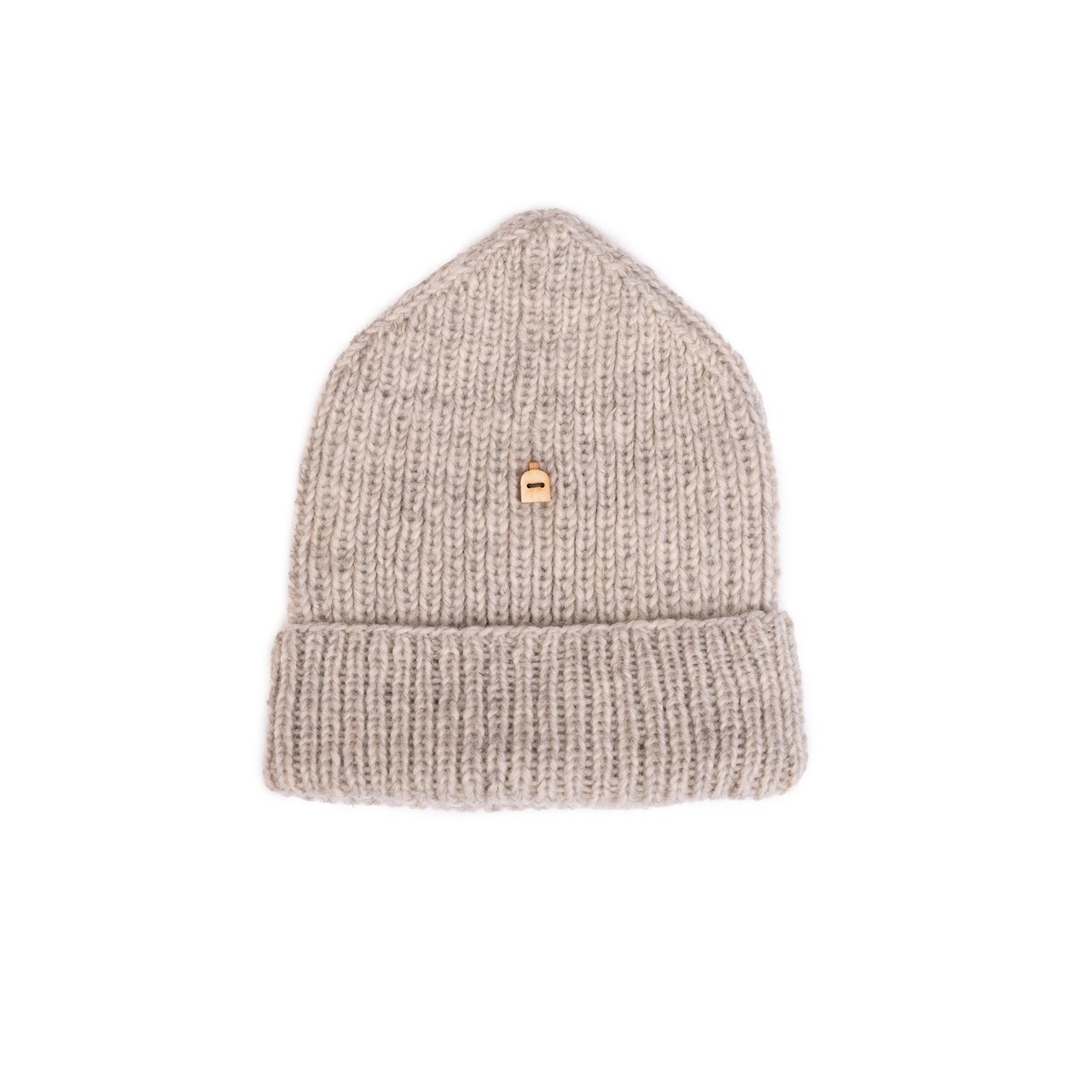 Myssyfarmi Sea A'hoy Beanie - Organic Wool, Light Grey / One Size