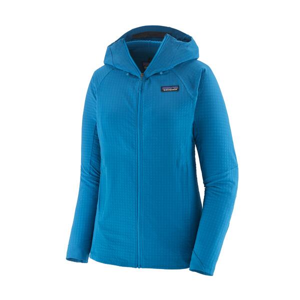 Patagonia Women's R1 TechFace Hoody - Recycled Polyester, Steller Blue / XS