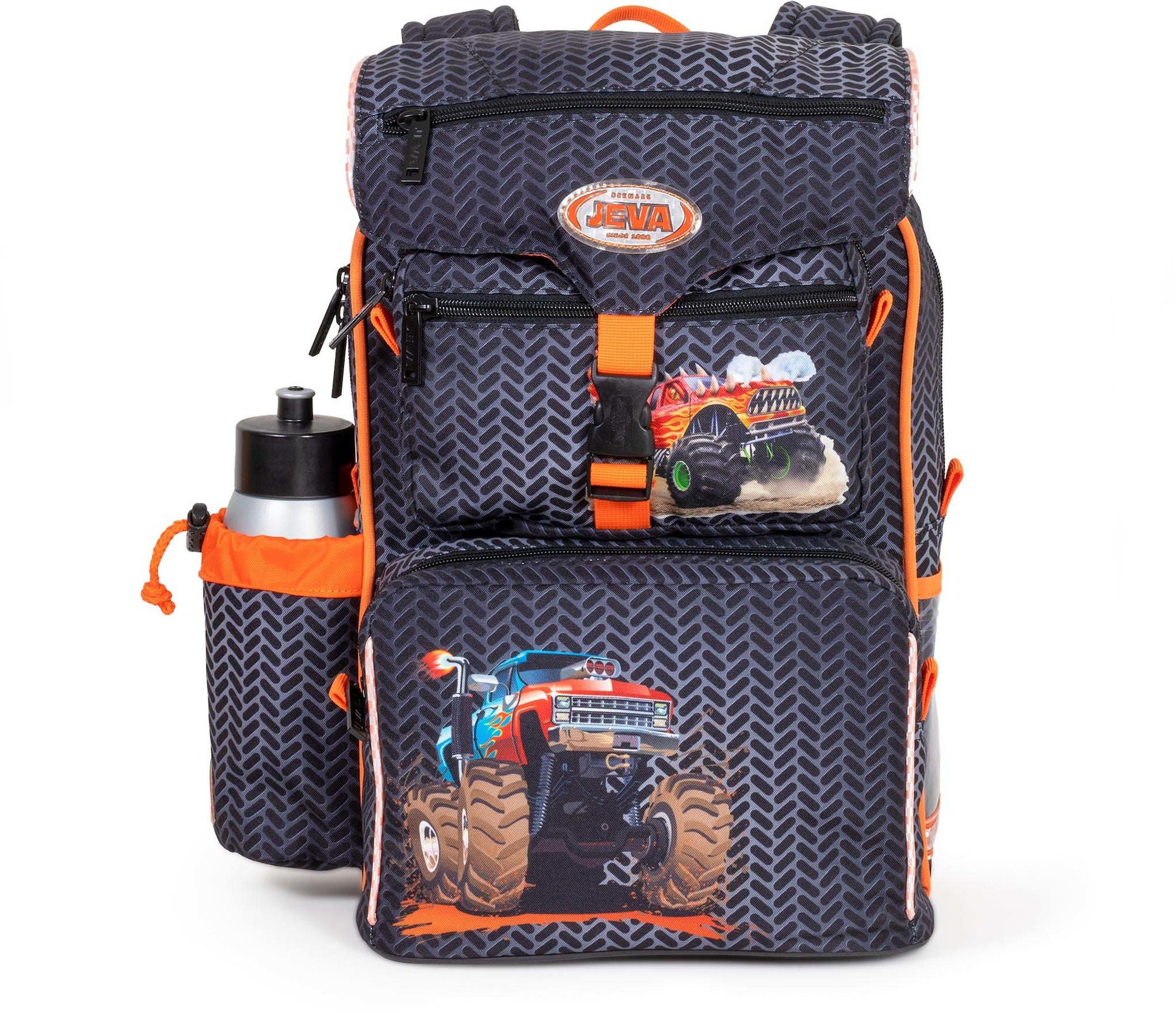Jeva Beginners Rucksack 16L, Monster Wheels
