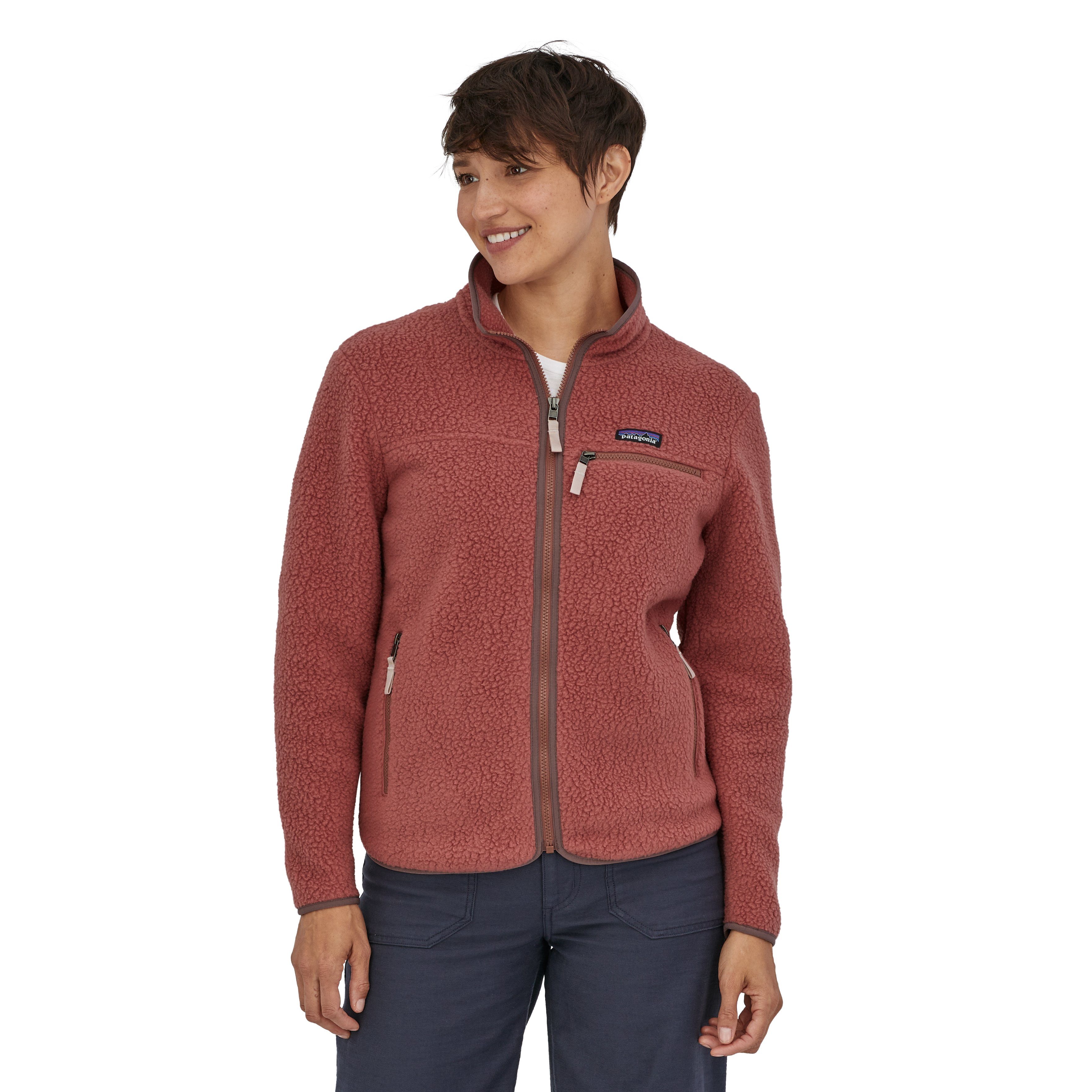 Patagonia Women's Retro Pile Jacket, Rosehip / XS