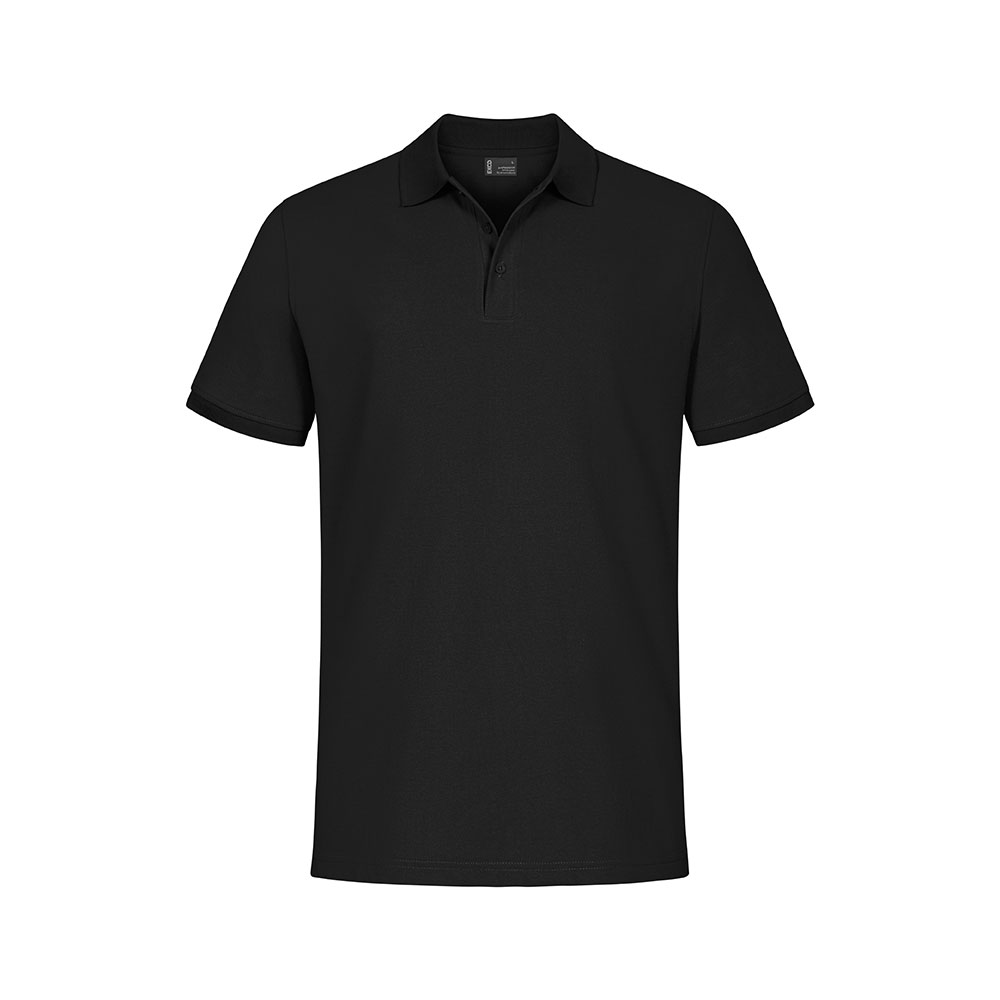 EXCD Poloshirt Plus Size Herren, Charcoal, 4XL