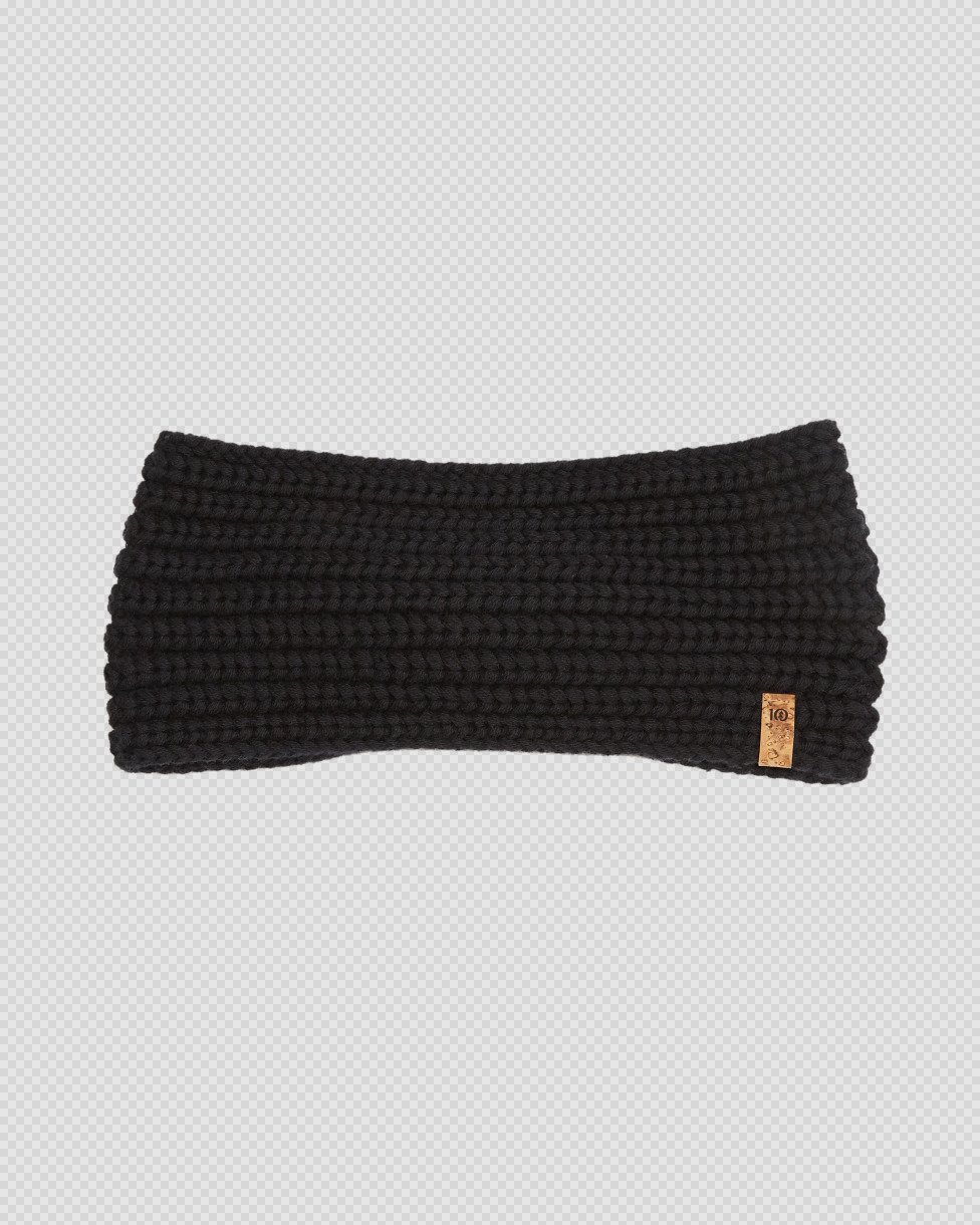 Tentree Women's Cotton Headband - Made From Organic Cotton, Meteorite Black