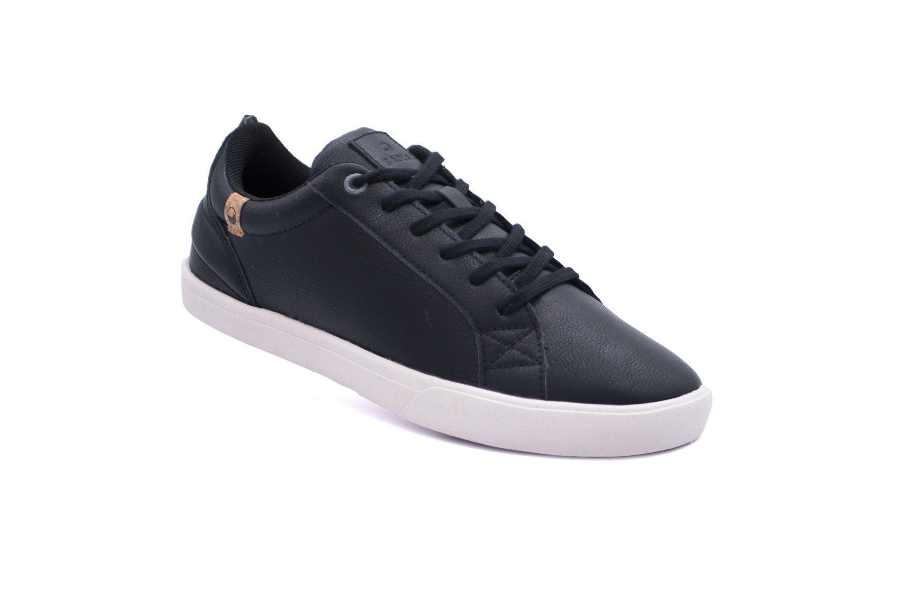 SAOLA Women's Cannon Vegan Leather, Black / 37