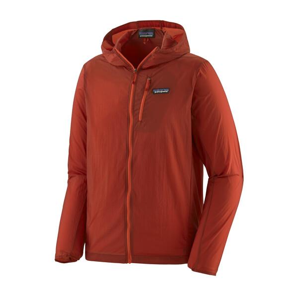 Patagonia Men's Houdini® Jacket - 100% Recycled Nylon, Hot Ember / S