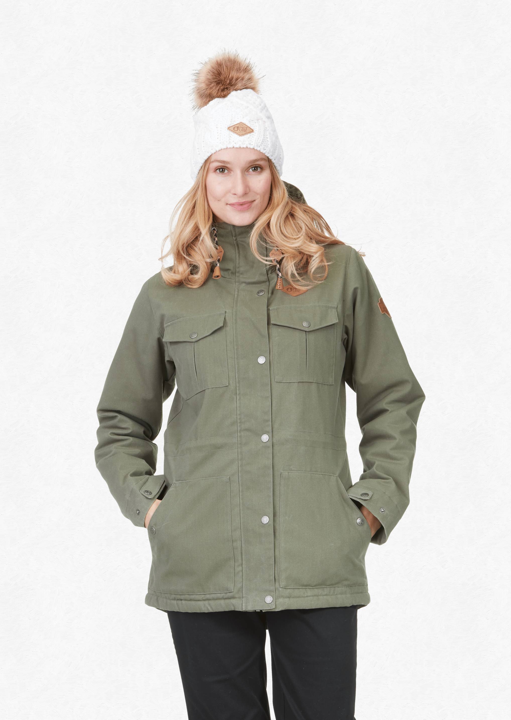Picture Organic Women's Friday Jacket, Army Green / L