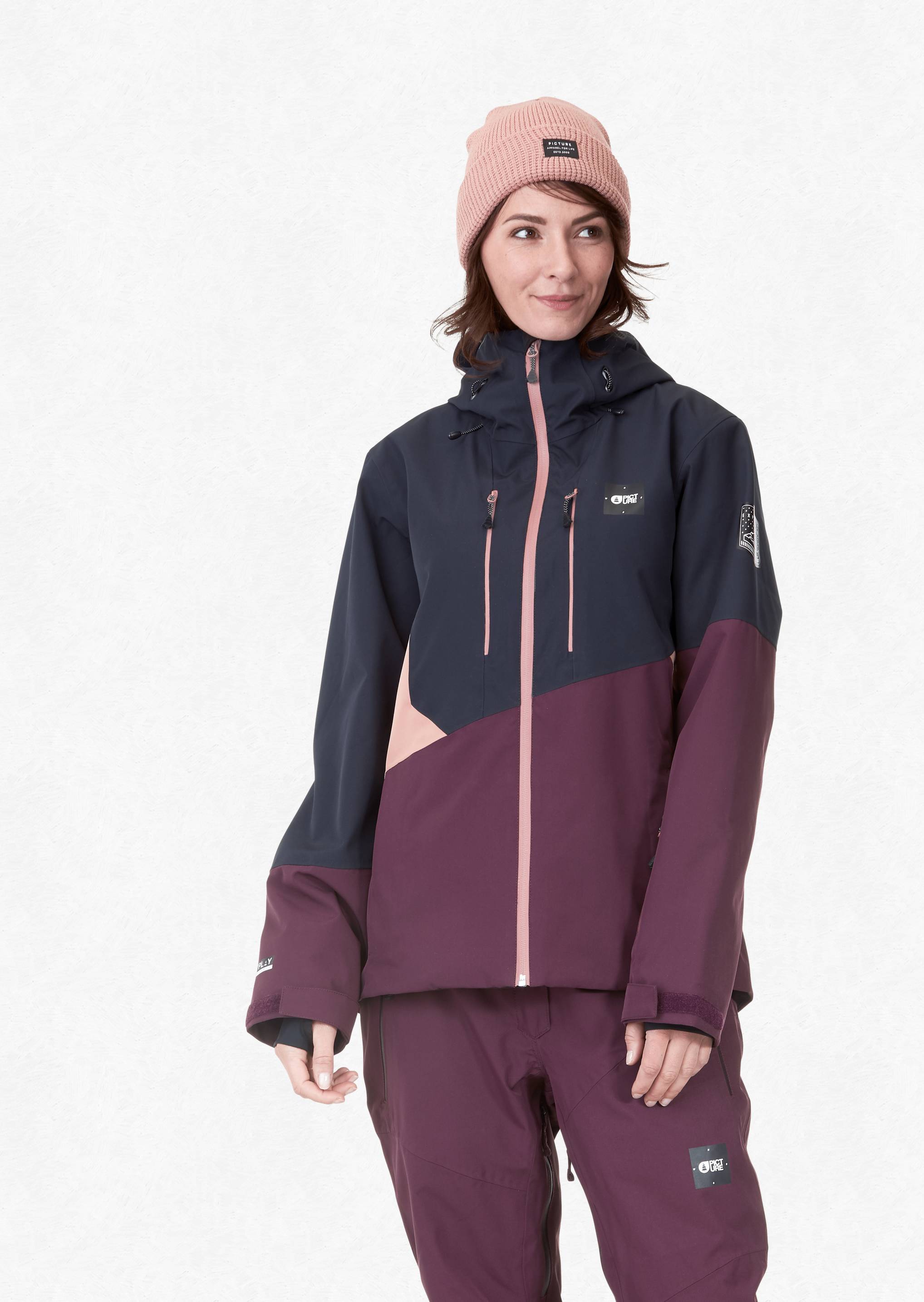 Picture Organic Women's Seen Jacket - Recycled Polyester, DarkBlue / S