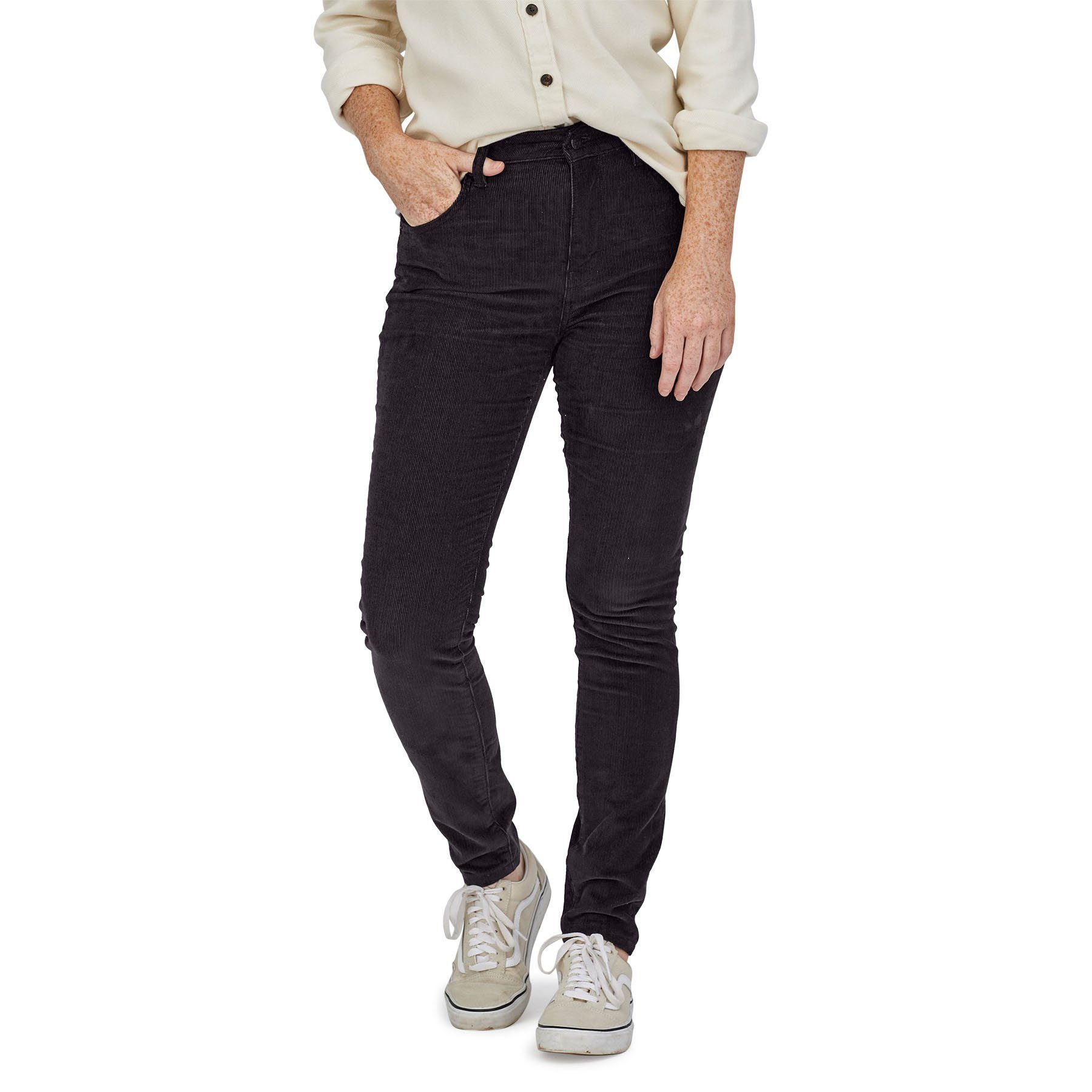 Patagonia W's Organic Cotton Everyday Cords, Ink Black / 27