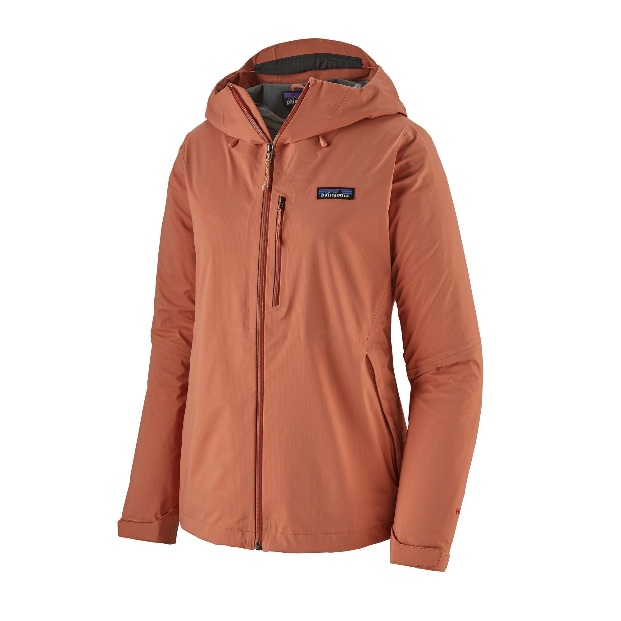 Patagonia Women's Rainshadow Jacket - 100% Recycled Nylon, Mellow Melon / S