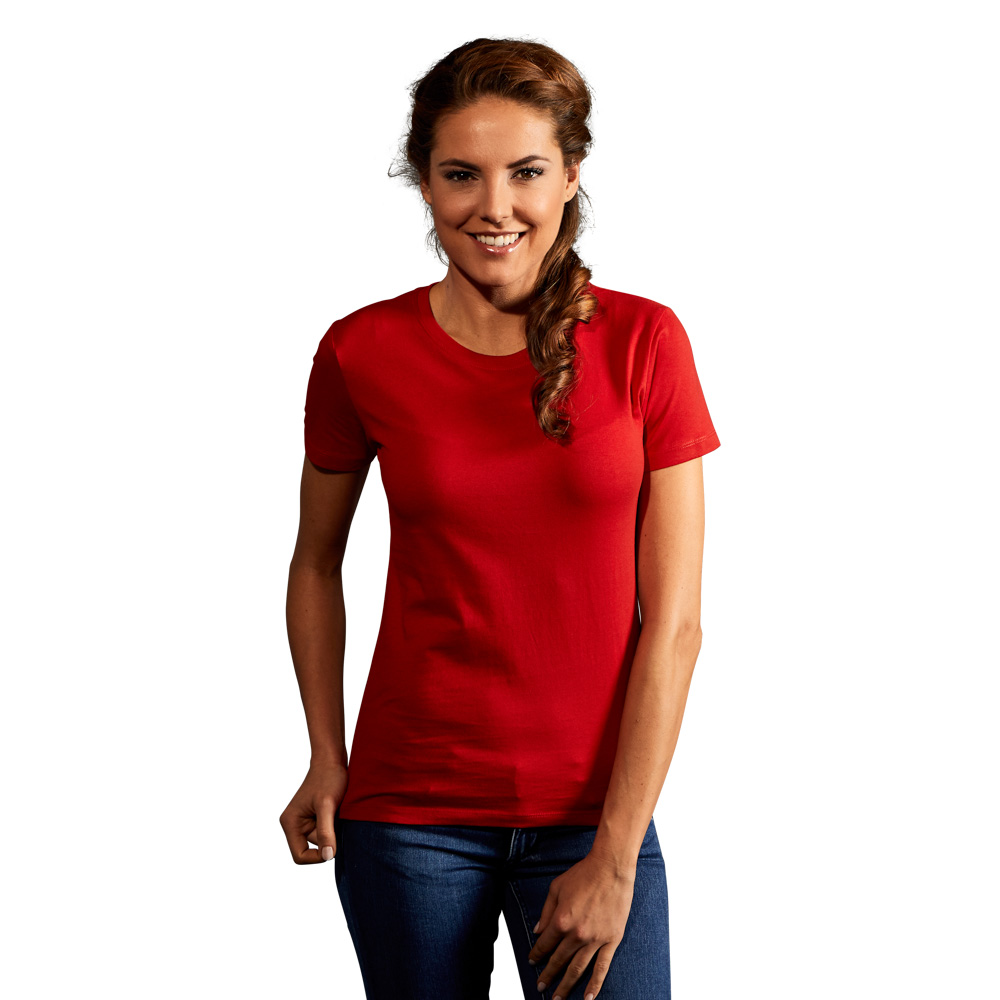 Premium T-Shirt Damen, Rot, XL