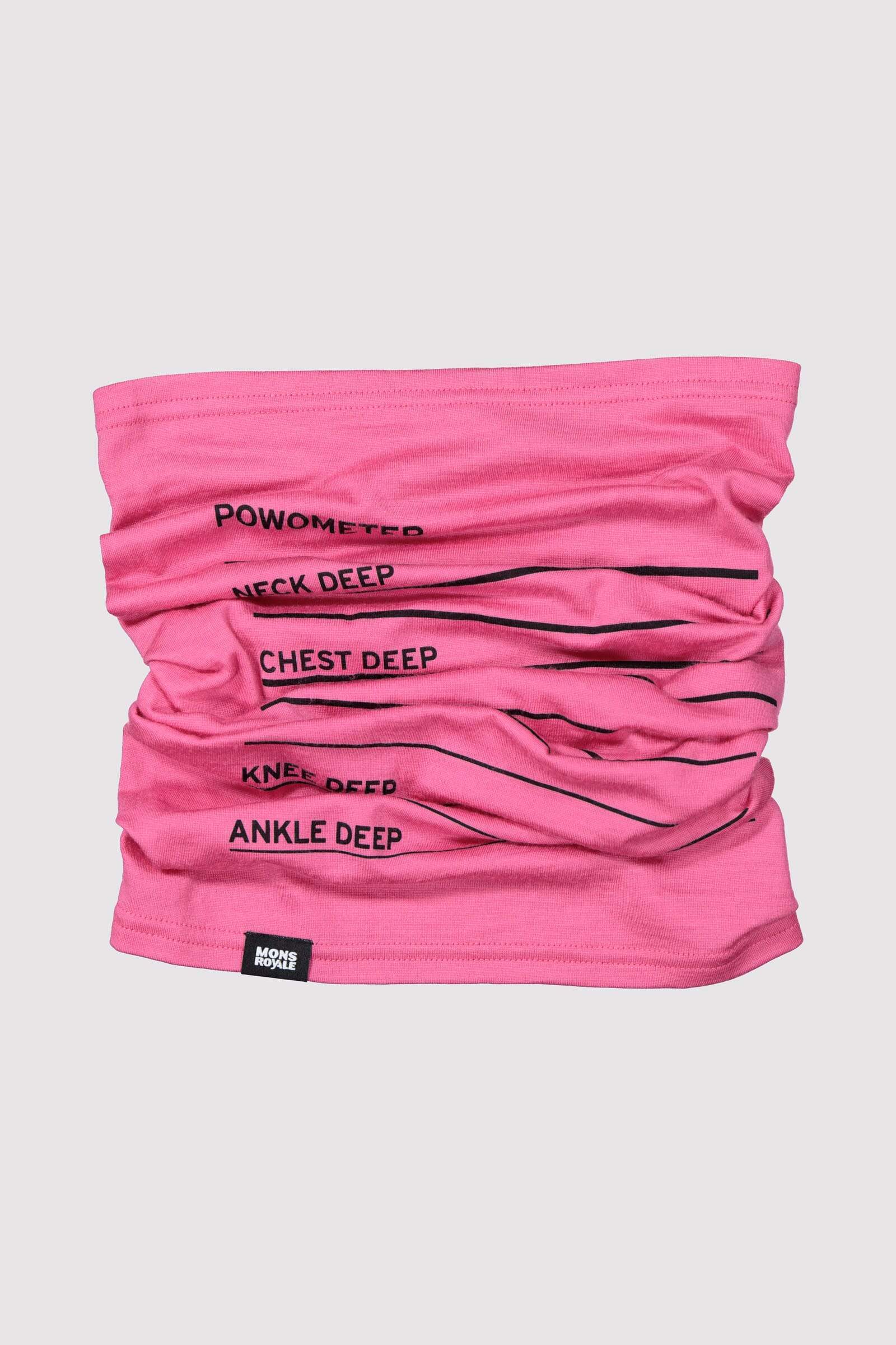 Mons Royale Daily Dose Neckwarmer - Merino Wool, Pink