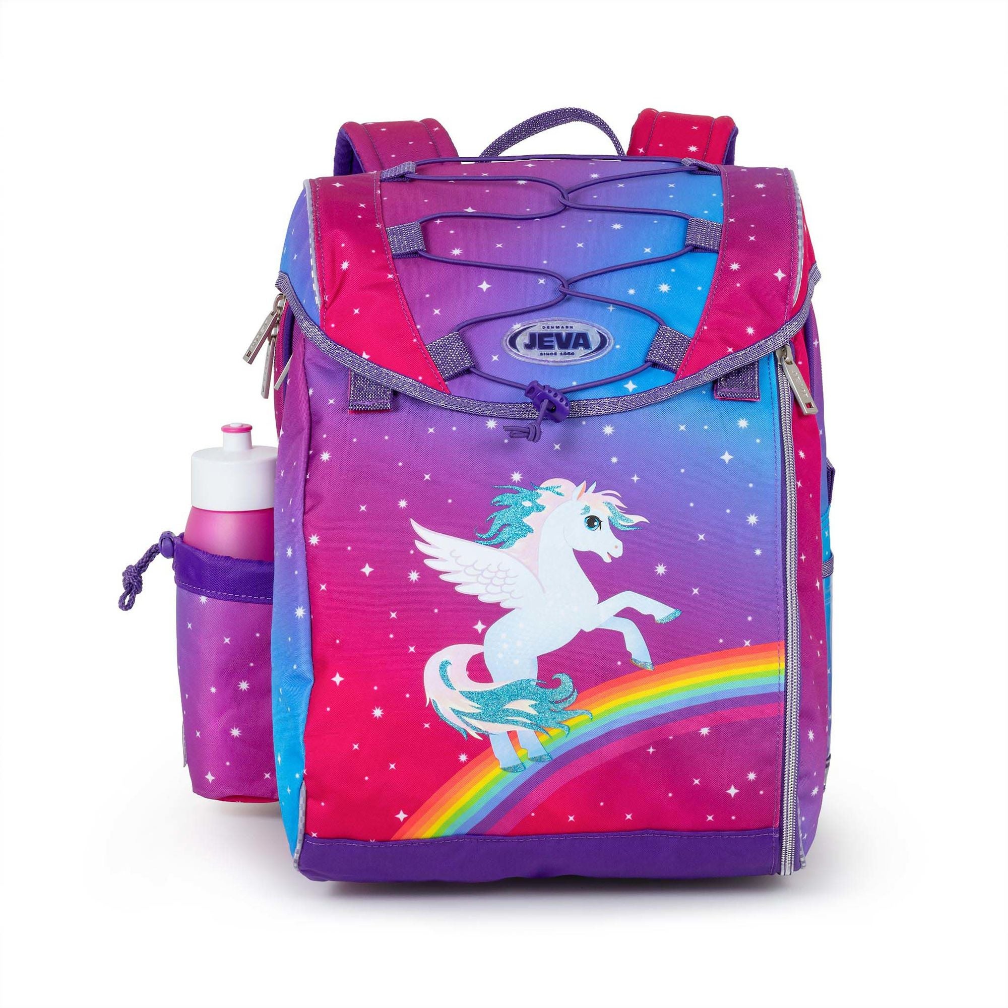 Jeva Intermediate Rucksack 21L, Rainbow Pegasus