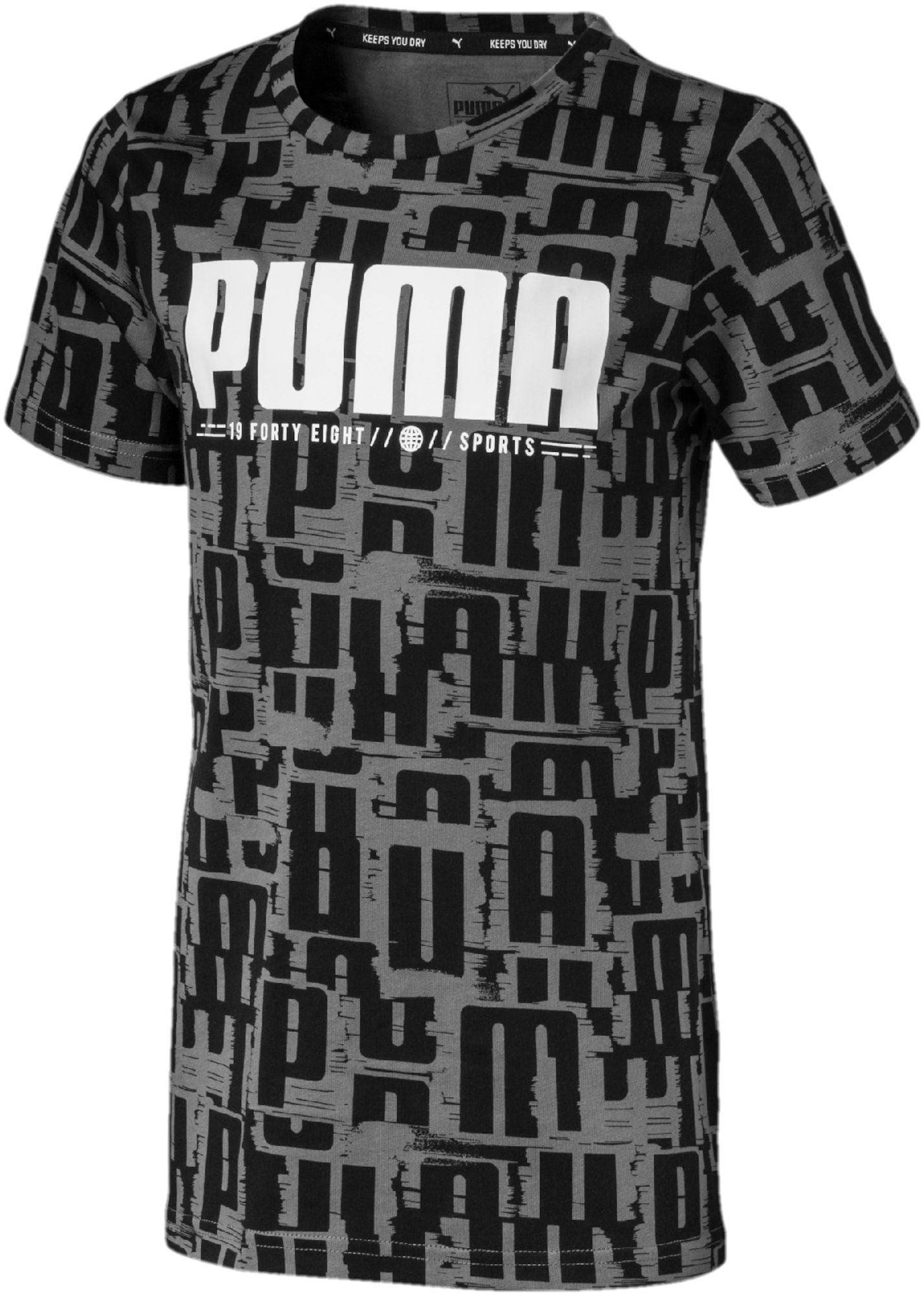 Puma Active Sports Aop T-Shirt, Black 110