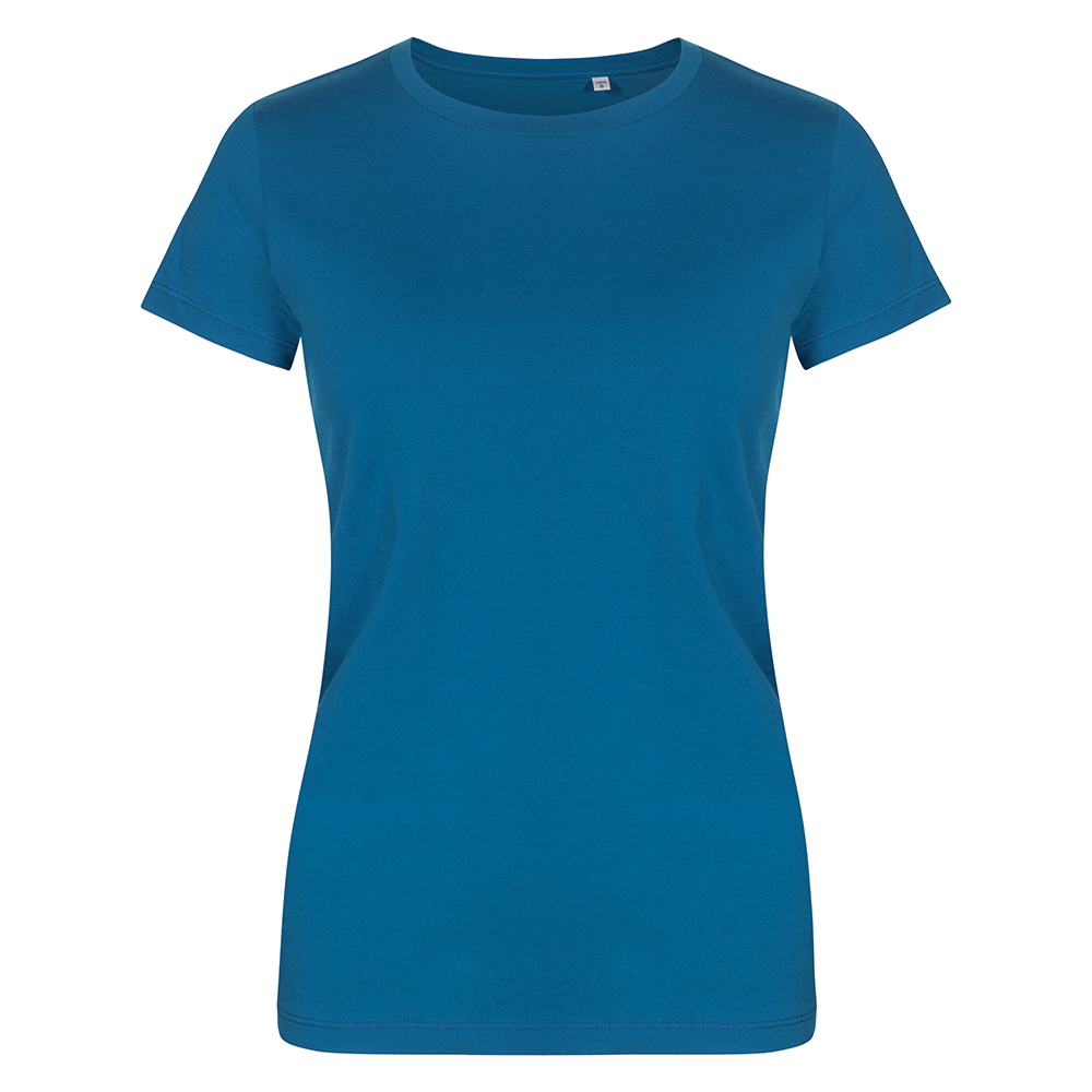 X.O Rundhals T-Shirt Plus Size Damen, Petrol, XXXL