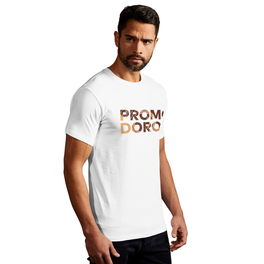 Print "promodoro guitar" Premium T-Shirt Herren, Weiß, XXL