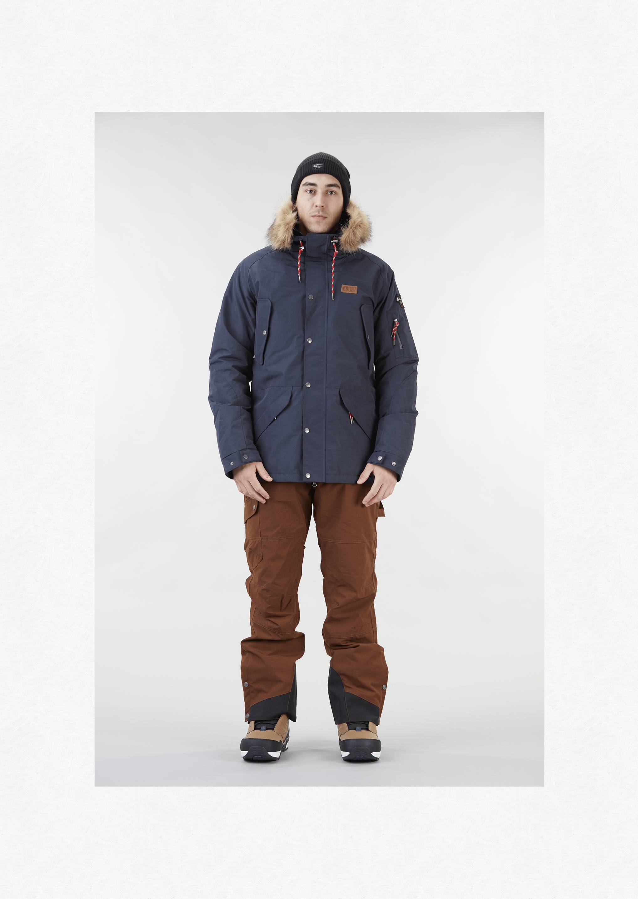 Picture Organic Men's Kodiak Jacket - Recycled Polyester, Blue / S