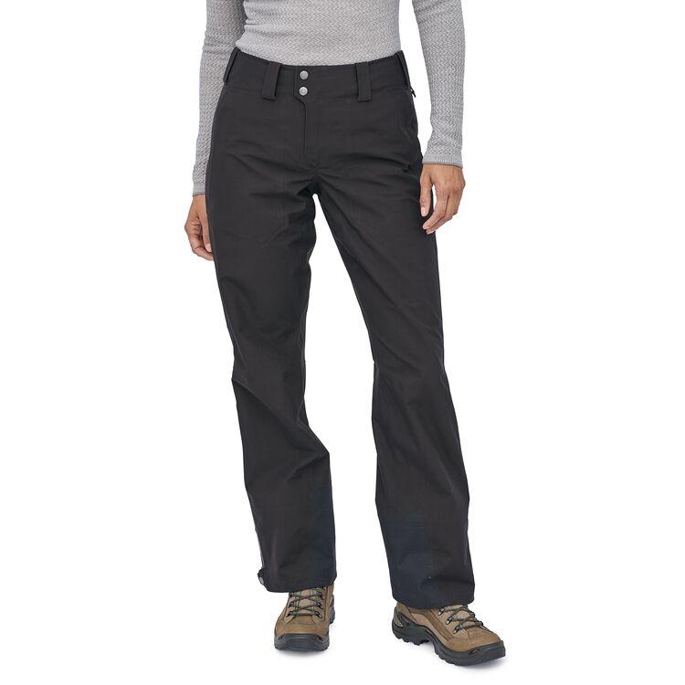 Patagonia - Women's Triolet Gore-Tex Alpine Pants - 100% Recycled Polyester, Black / S