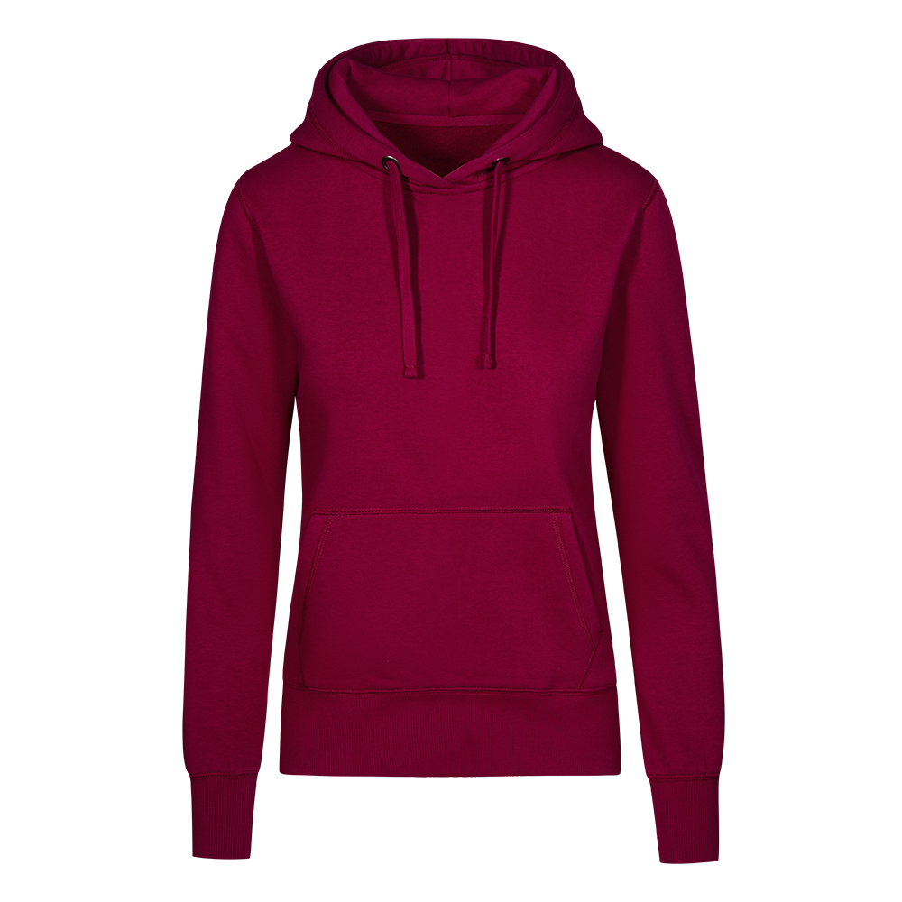 X.O Hoodie Plus Size Damen, Himbeere, XXXL