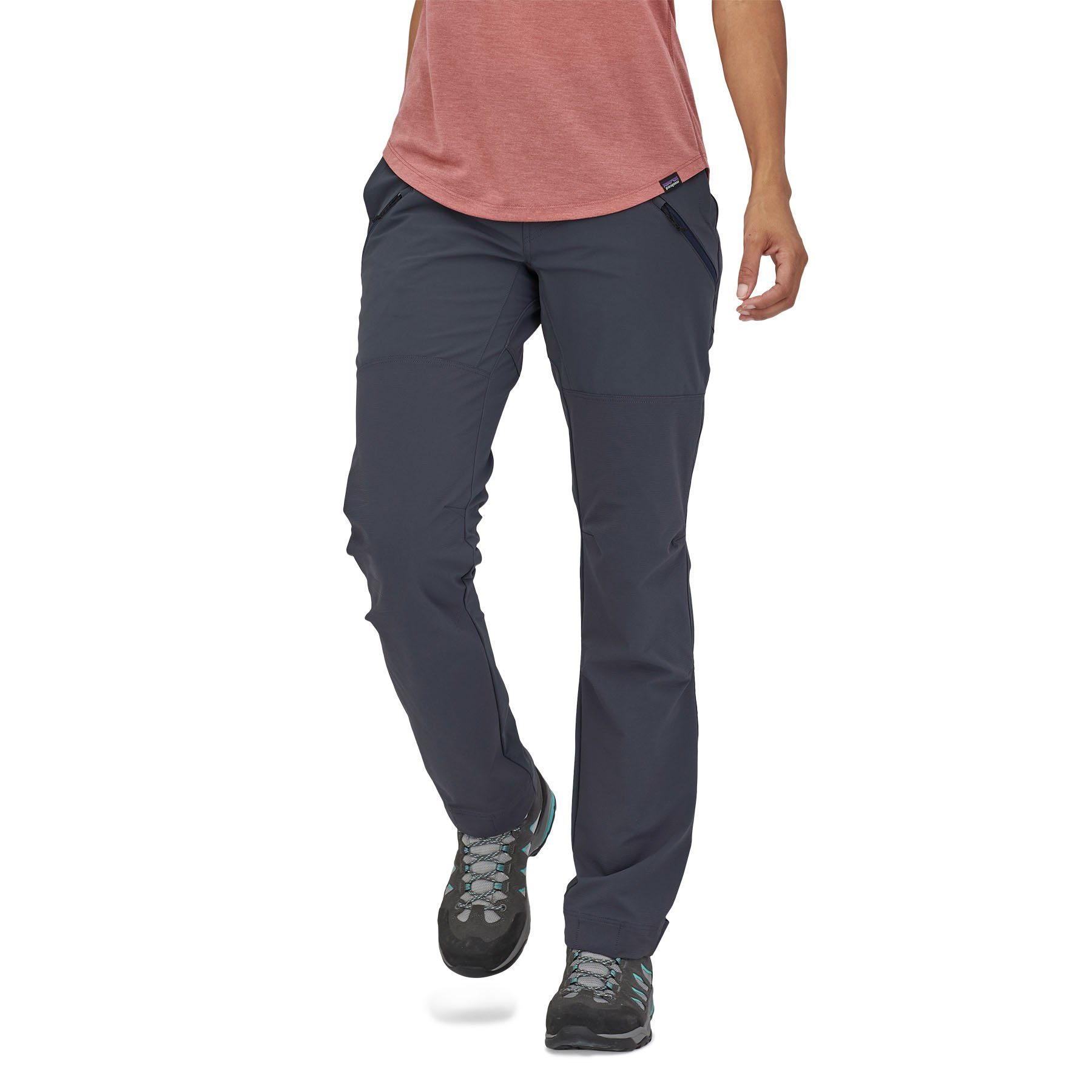 Patagonia W's Point Peak Trail Pants, Smolder Blue / 6 / Regular