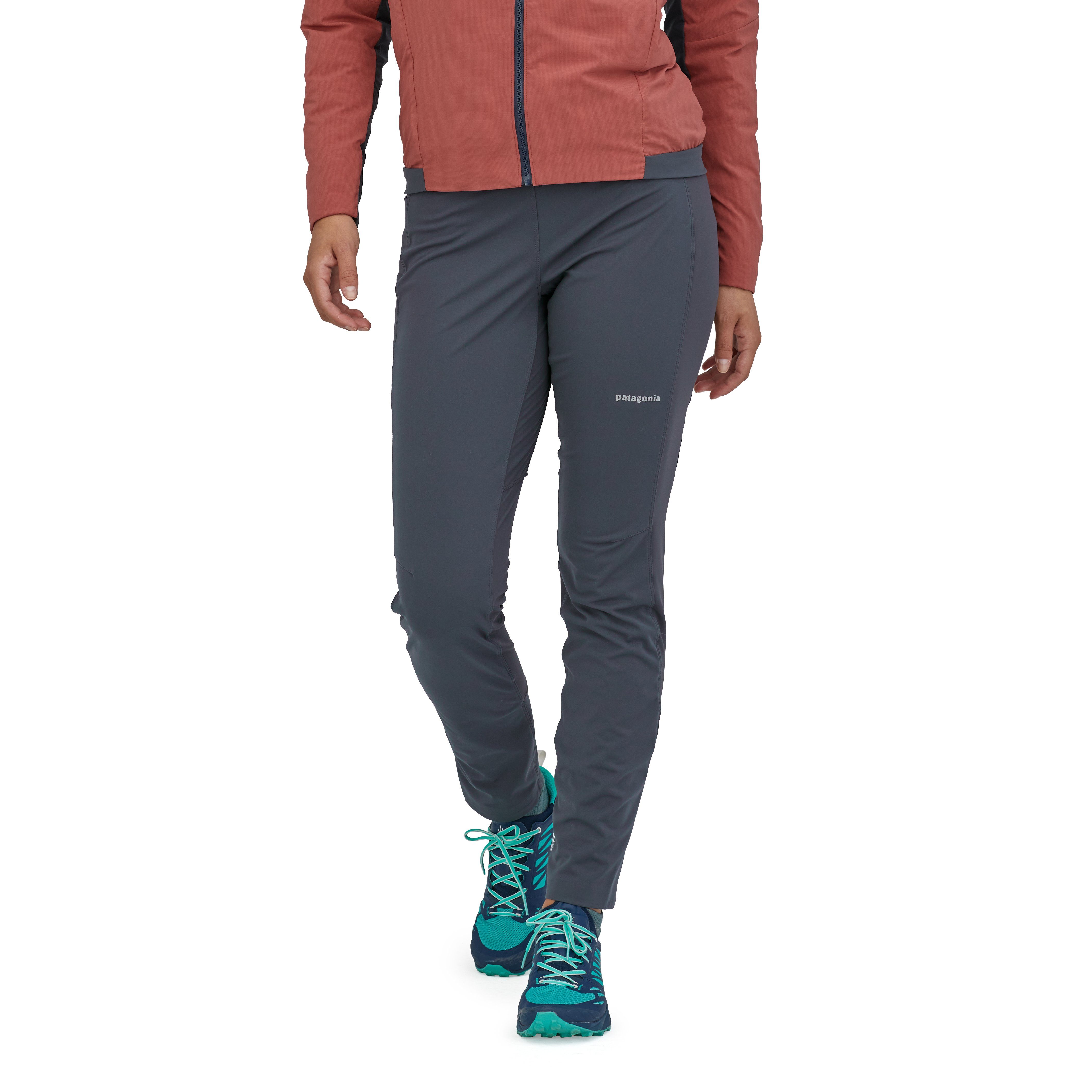 Patagonia W's Wind Shield Pants, Smolder Blue / XS