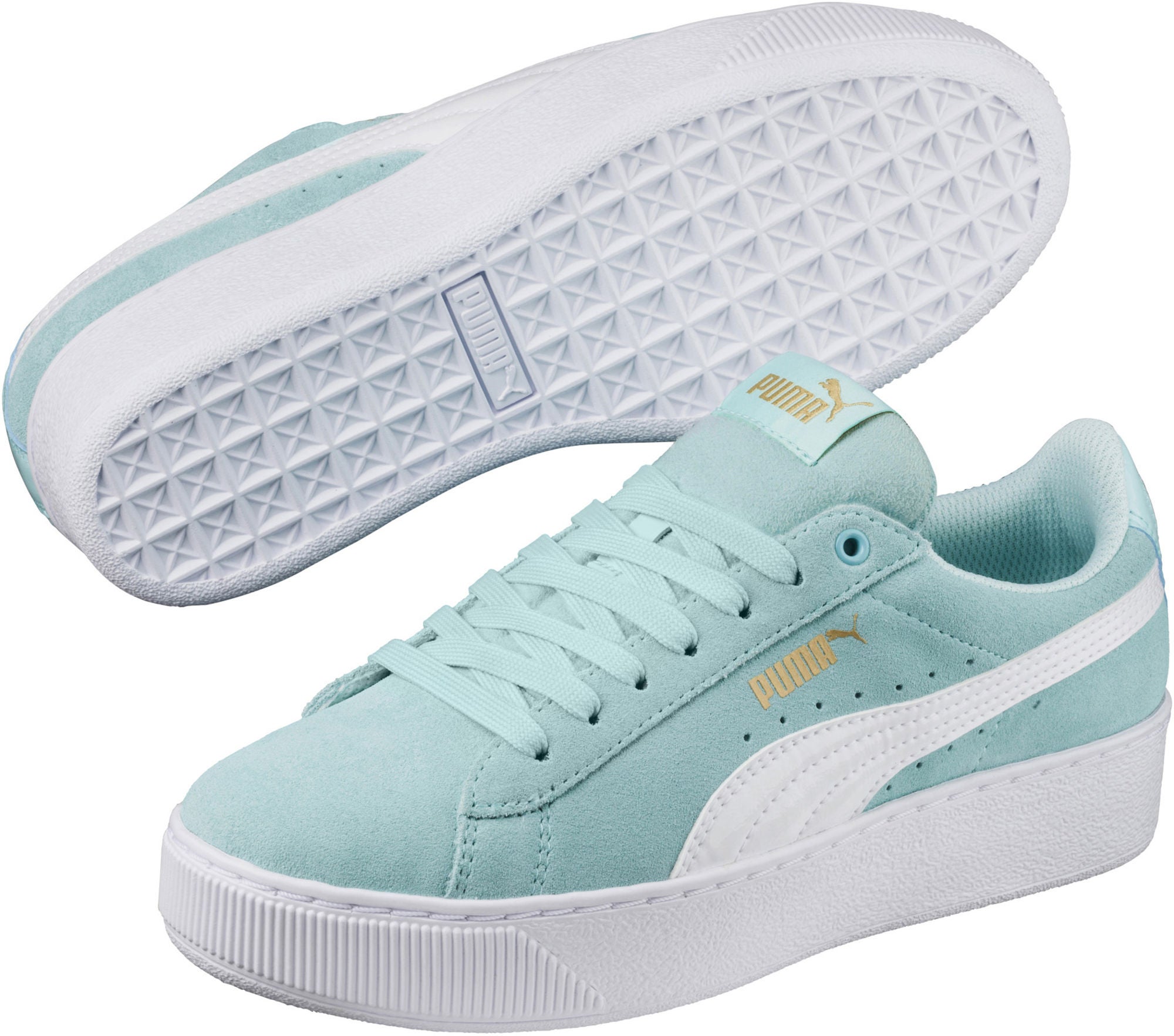 Puma Vikky Platform AC Sneaker, Aqua Splash 29